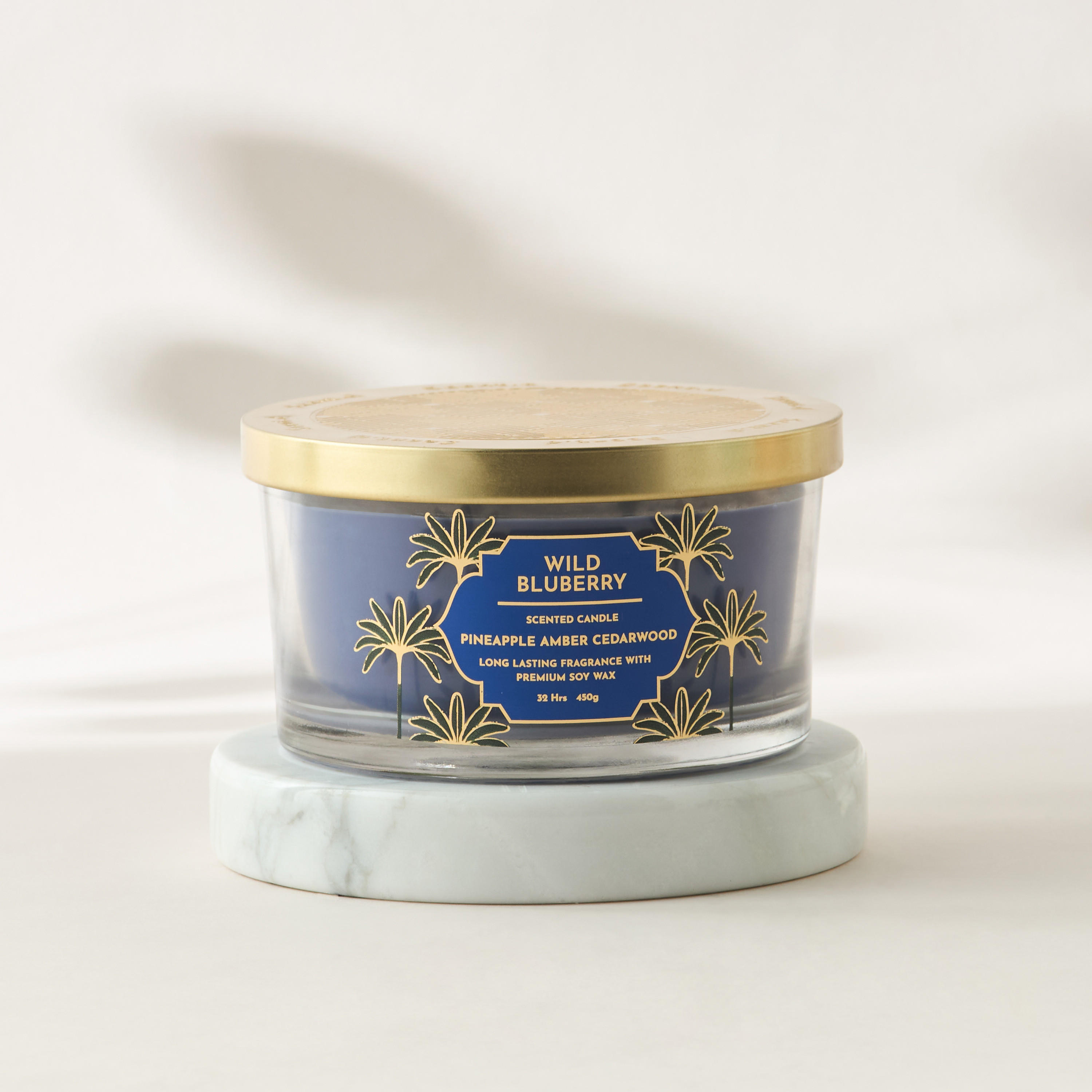 Scent.d Fresh Cotton 3-Wick Jar Candle - 450 gms-household-homefragrance-candles-image-2