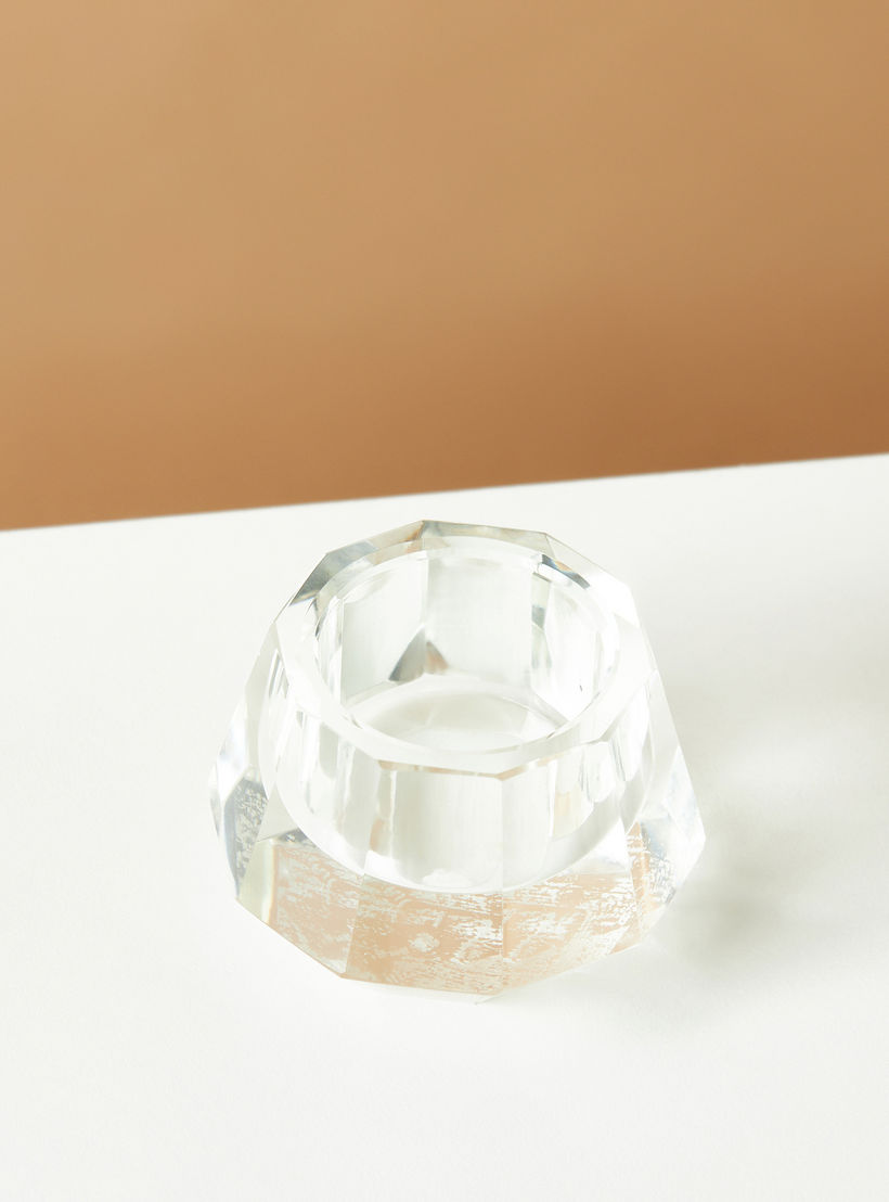 Gia Como Glass Tealight Candleholder - 5 cms-household-decor-candleholdersandlanterns-image-3