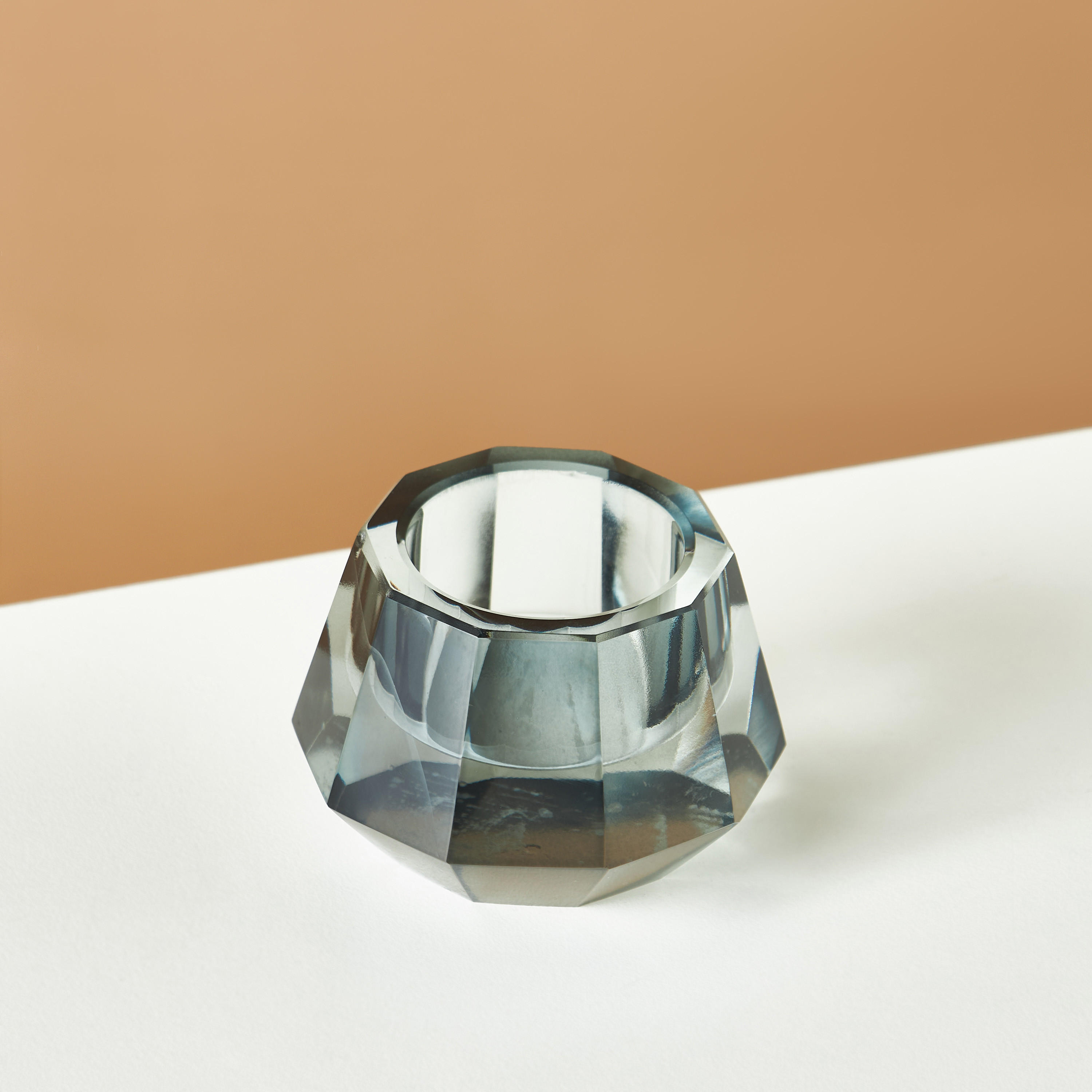 Gia Como Glass Tealight Candleholder - 5 cms-household-decor-candleholdersandlanterns-image-3