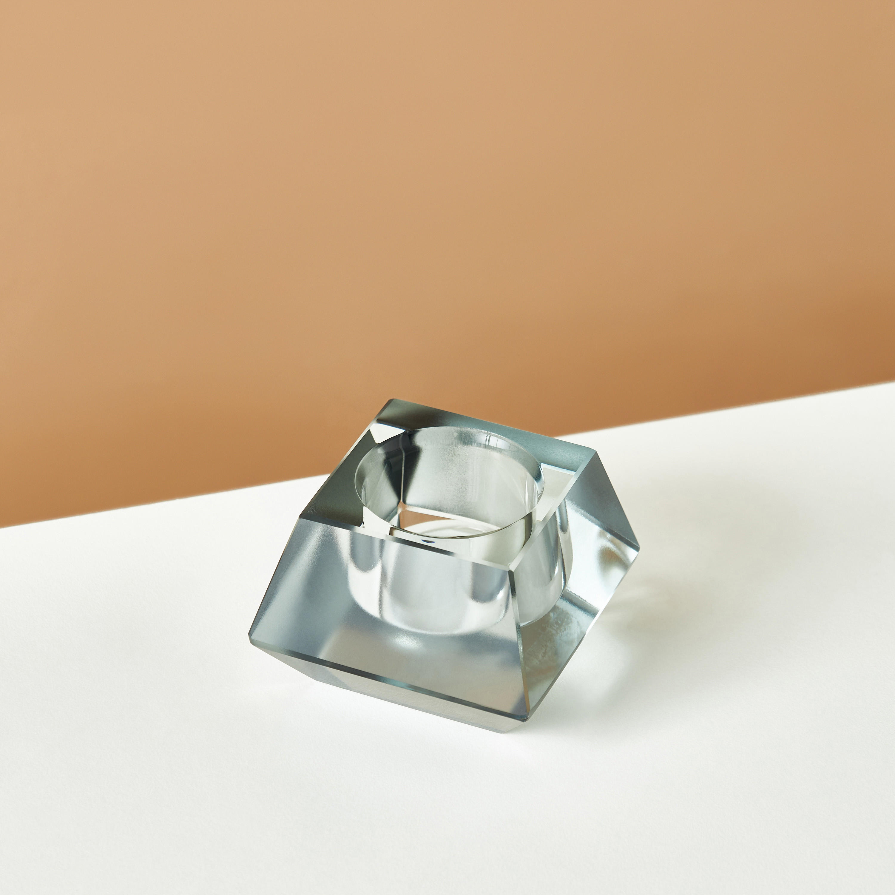 Gia Como Glass Tealight Candleholder - 5 cms-household-decor-candleholdersandlanterns-image-3