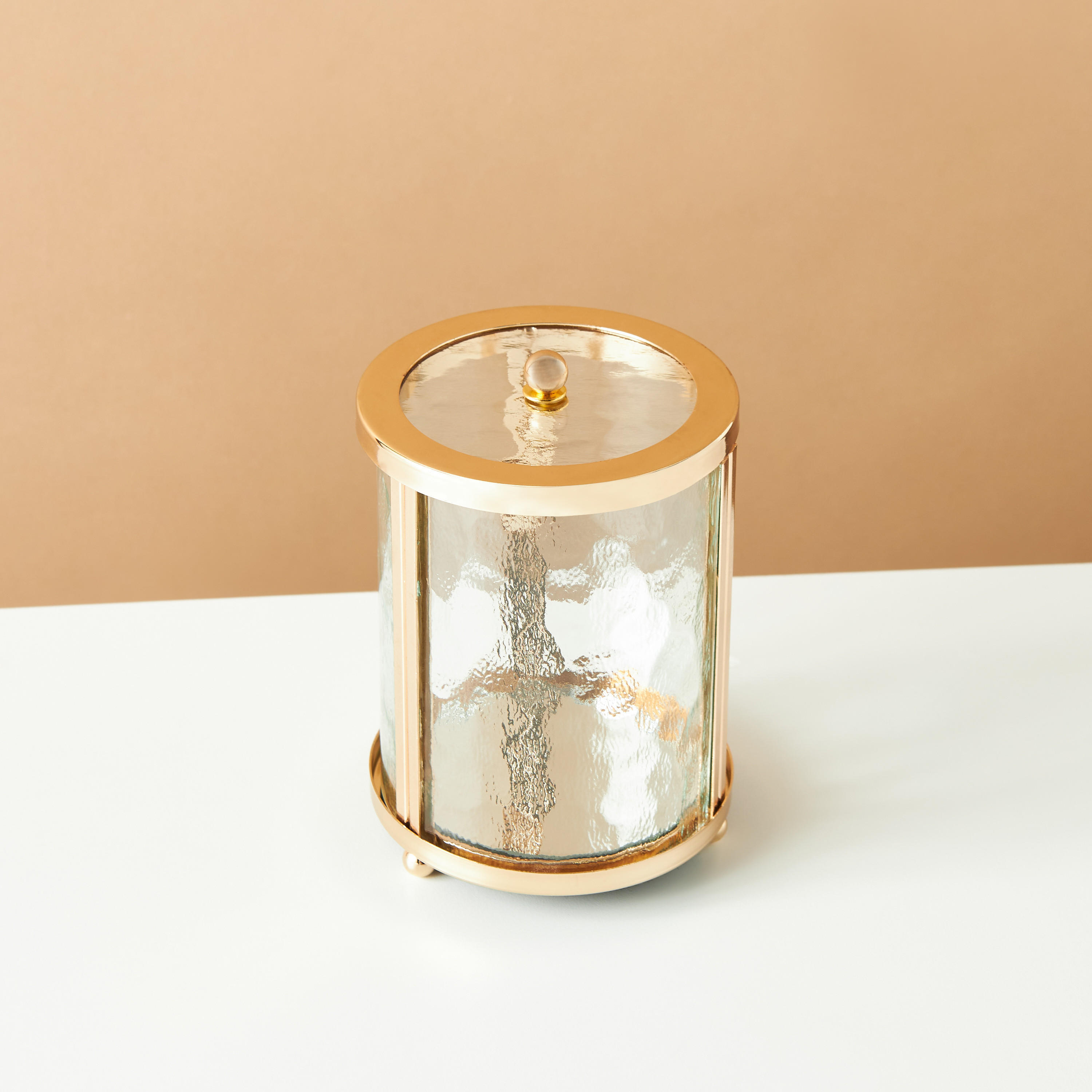 Gia Como Glass and Iron Decorative Jar-household-kitchen-foodstorage-containers-image-3