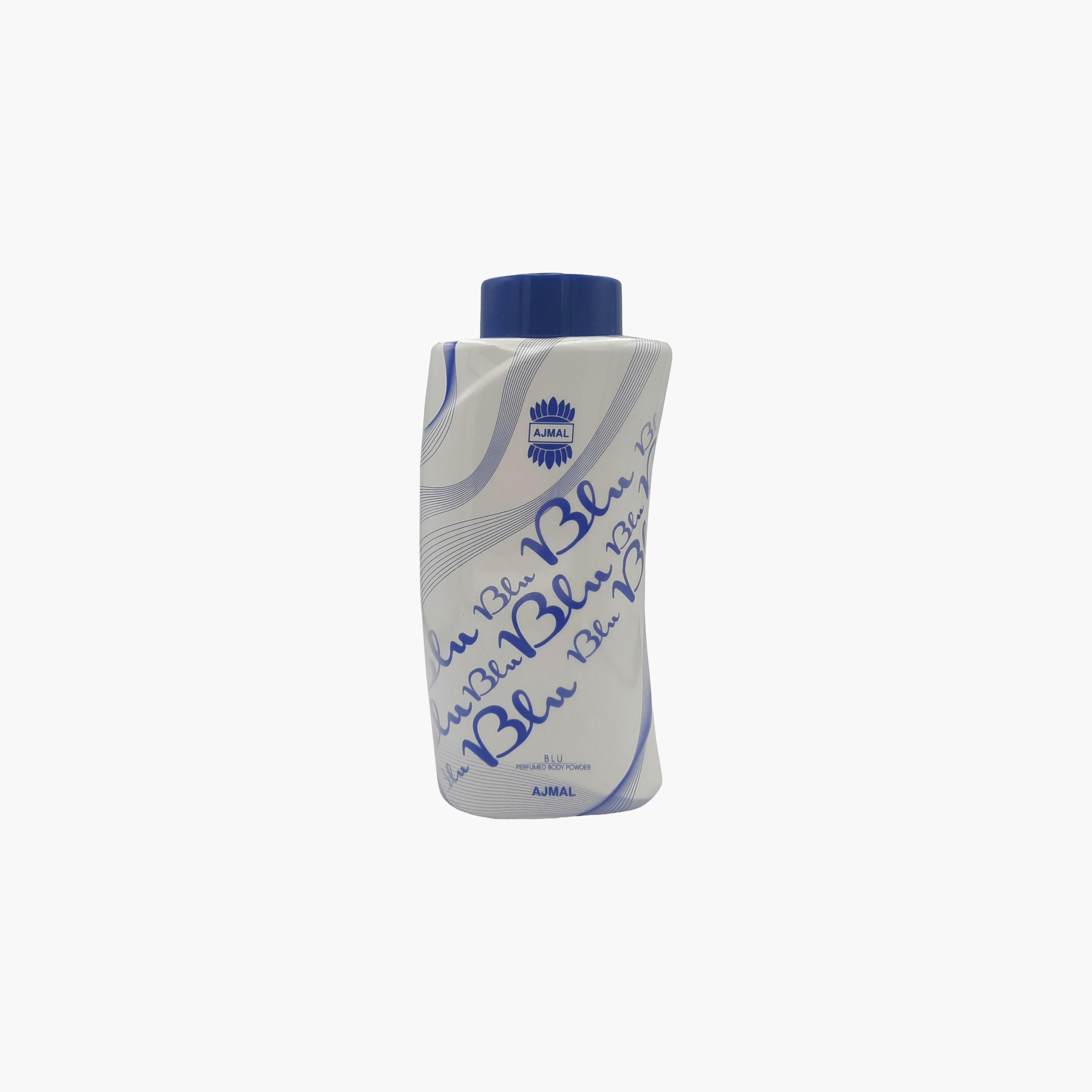 Ajmal Blu Powder for Men - 100 gms-beautyandpersonalcare-fragrance-men-image-1