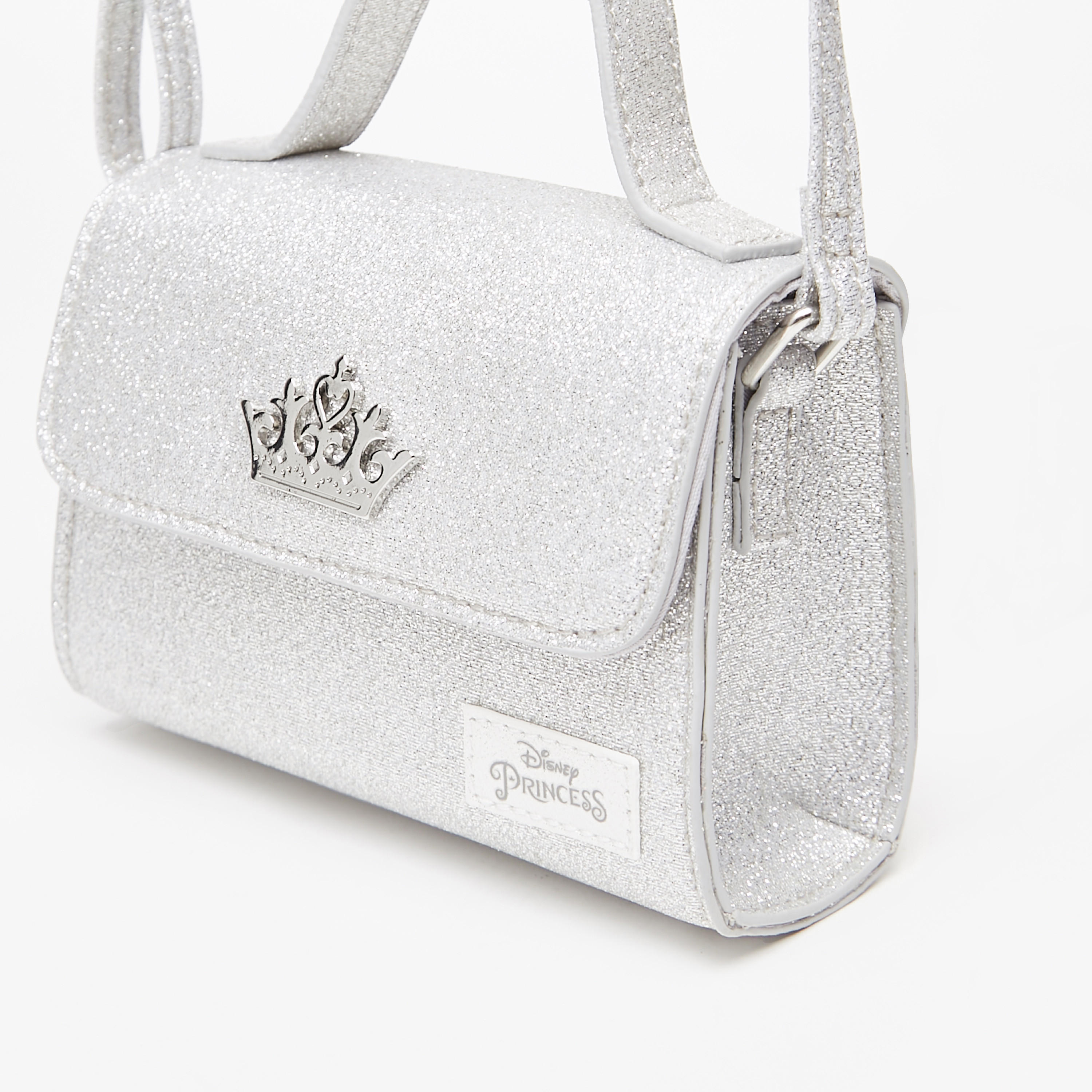 Disney Textured Satchel Bag with Handle and Magnetic Closure-girls-accessories-bags-image-3