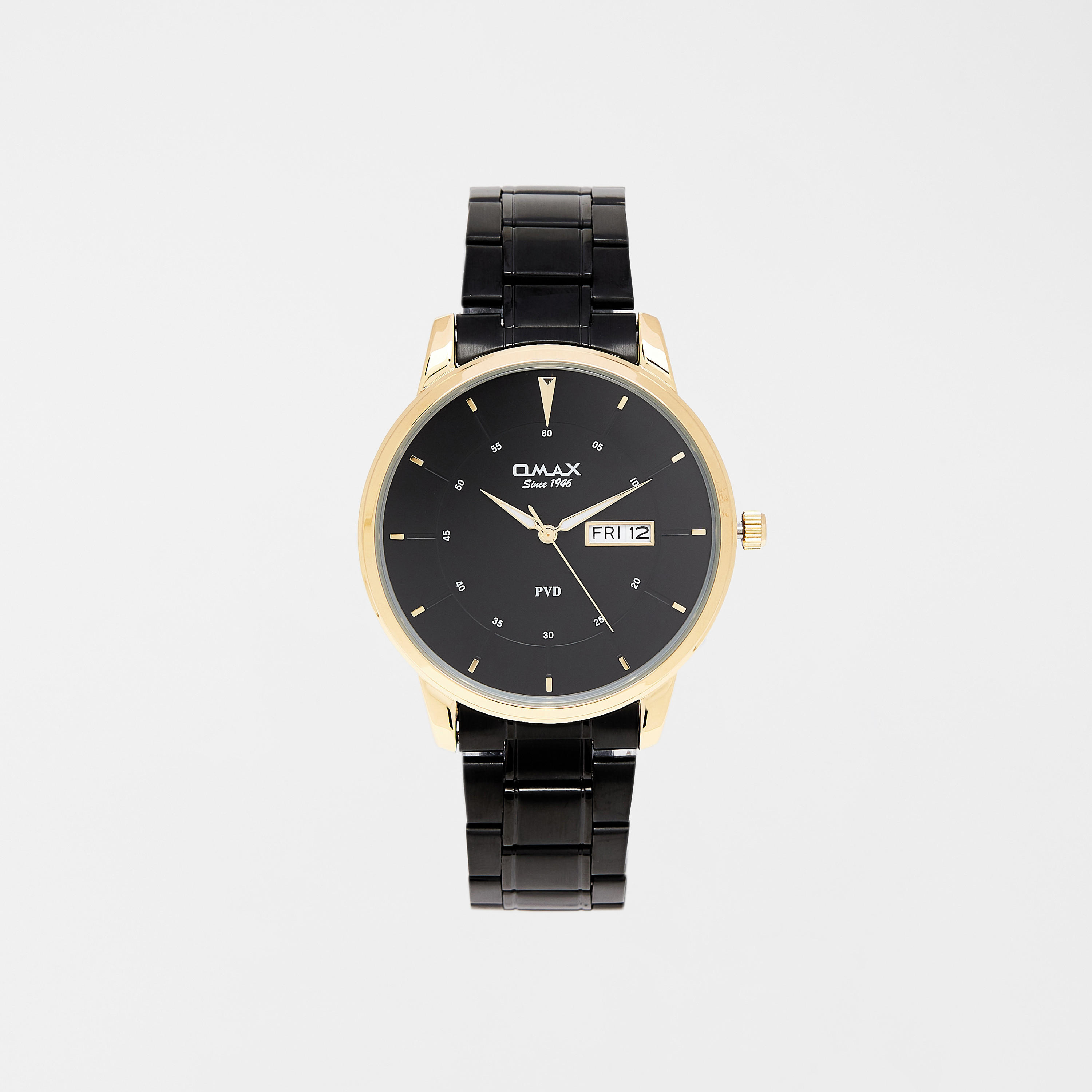 ساعة يد تناظرية ذهبية وردية للرجال من أوماكس-men-watchesandjewellery-watches-image-13
