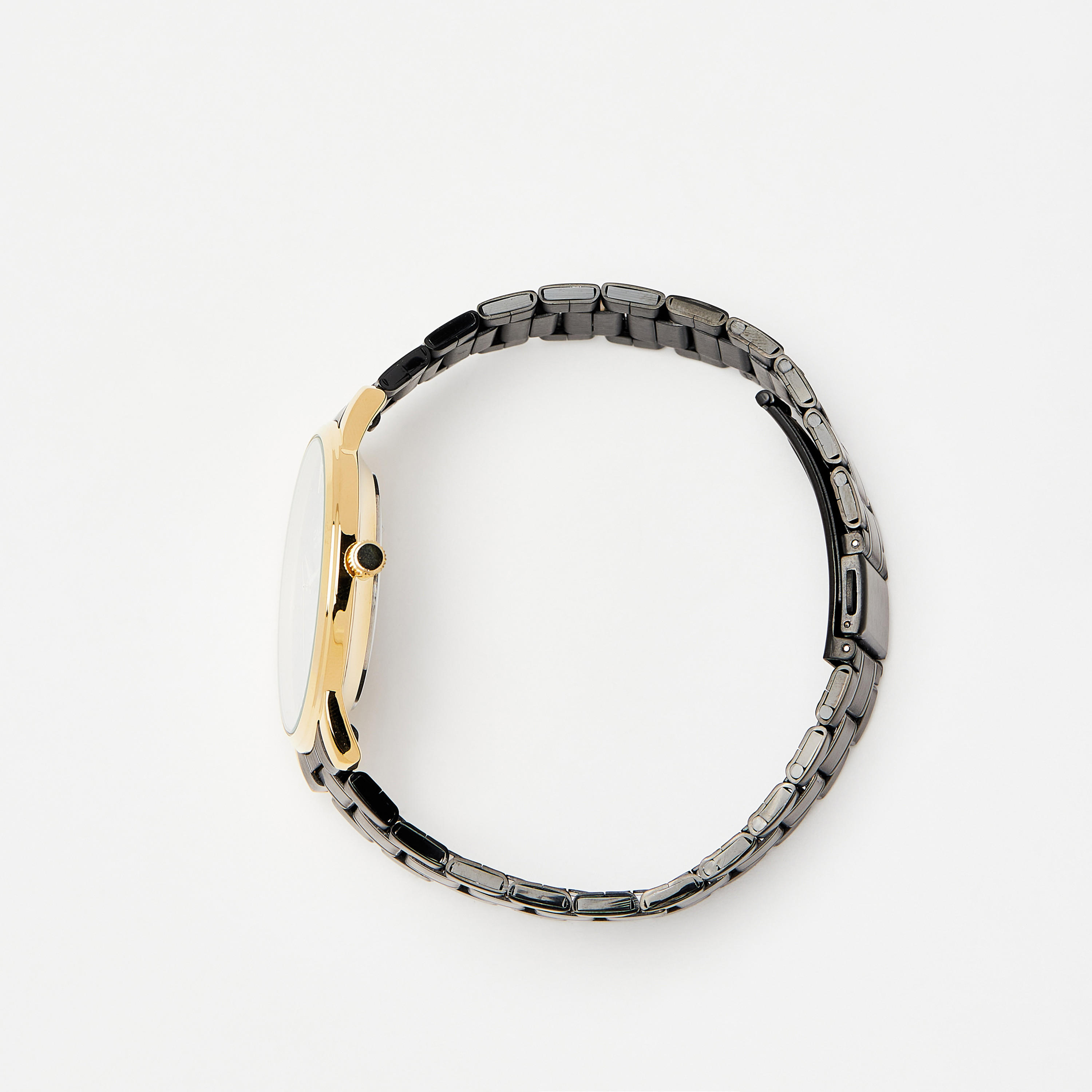 ساعة يد تناظرية ذهبية وردية للرجال من أوماكس-men-watchesandjewellery-watches-image-15