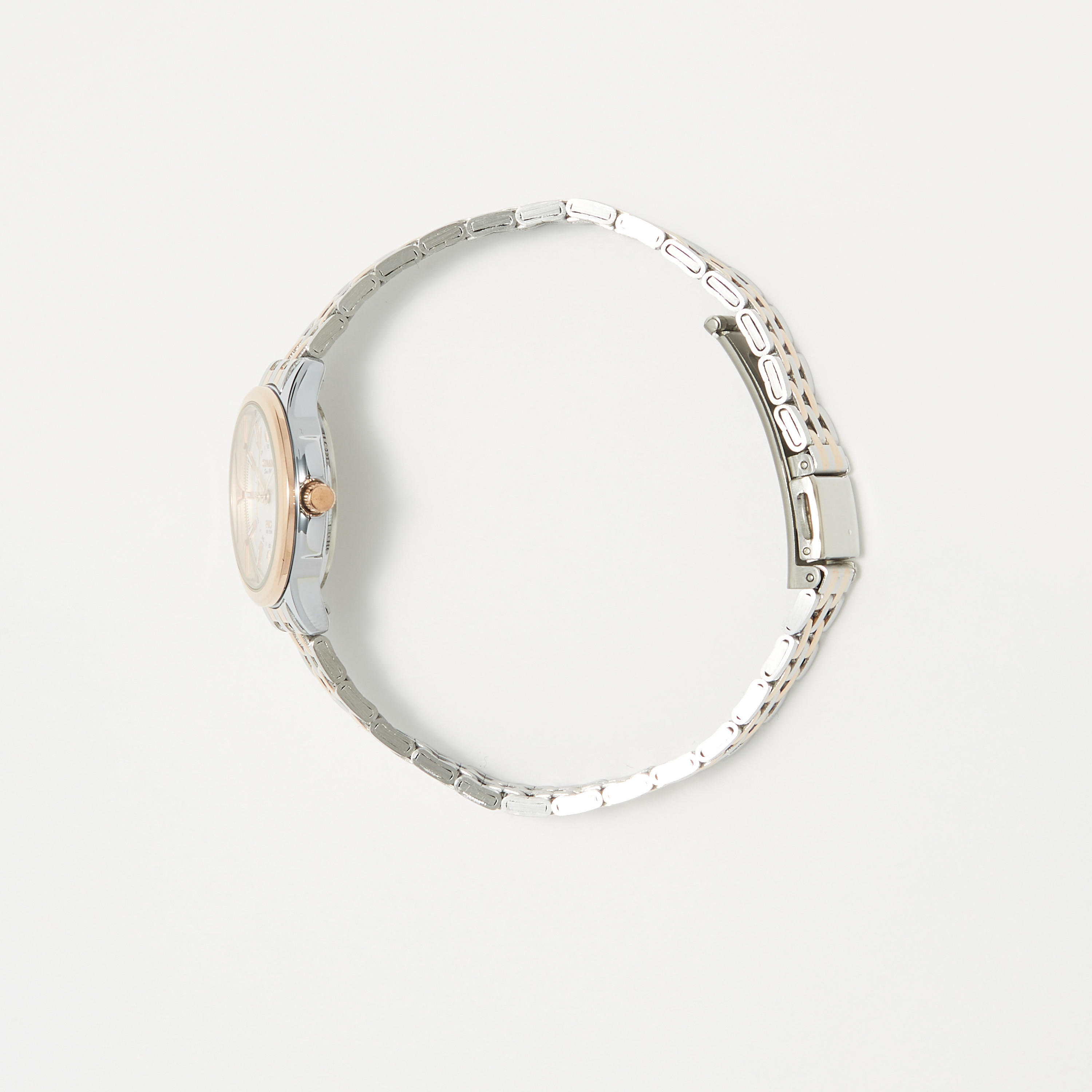GW0327G2 | ساعة أنالوج سوداء بسوار ستانلس ستيل من جيس للرجال-women-watchesandjewellery-watches-image-2
