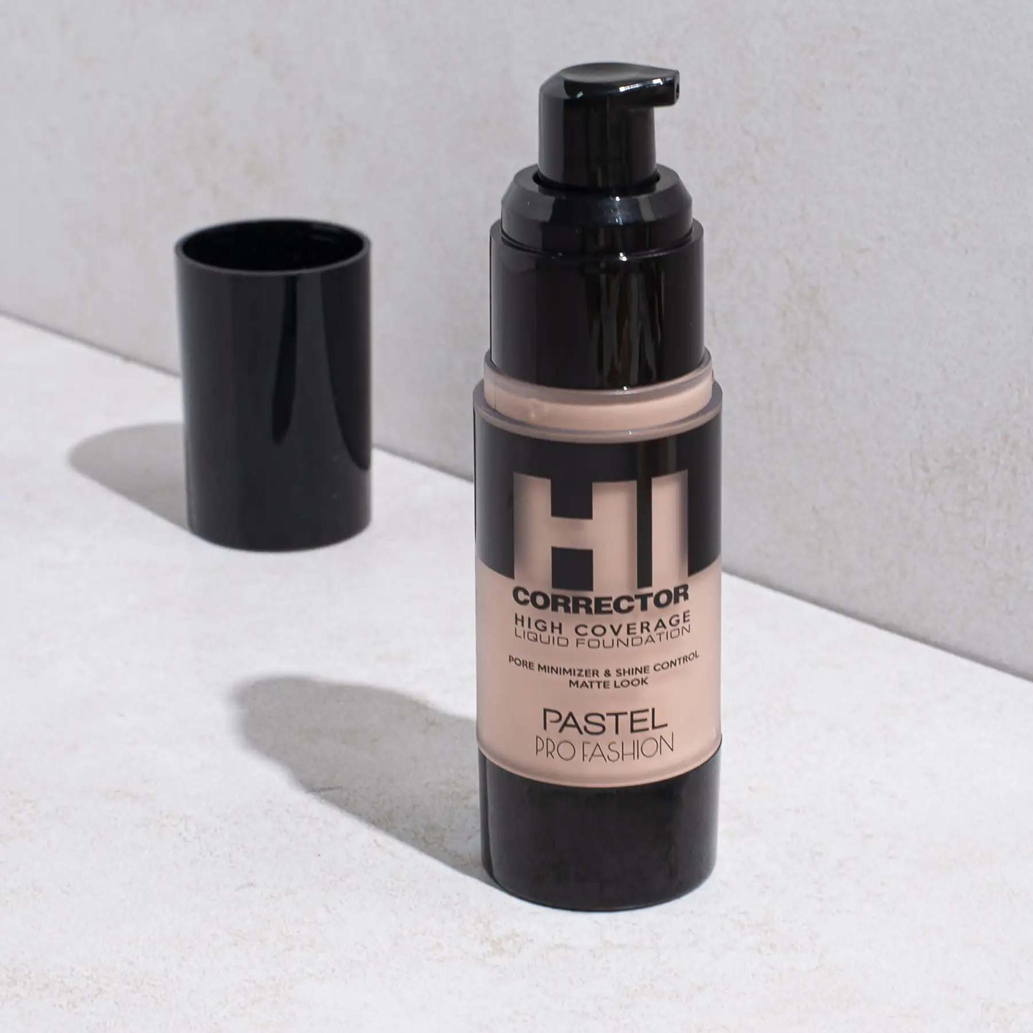 كريم أساس سائل عالي التغطية برو فاشون هاي كوريكتور من باستيل-beautyandpersonalcare-makeup-face-foundations-image-5