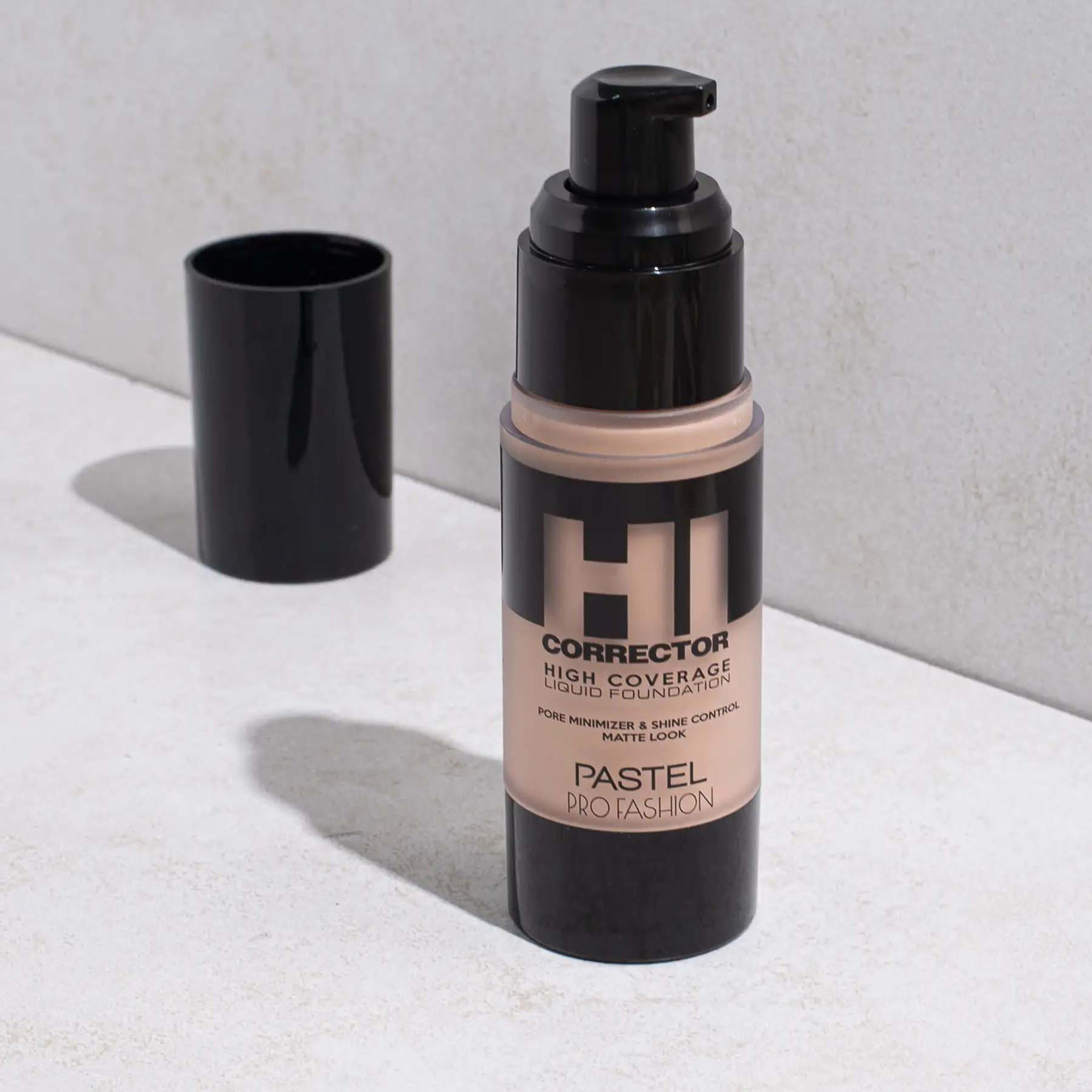 كريم أساس سائل عالي التغطية برو فاشون هاي كوريكتور من باستيل-beautyandpersonalcare-makeup-face-foundations-image-9