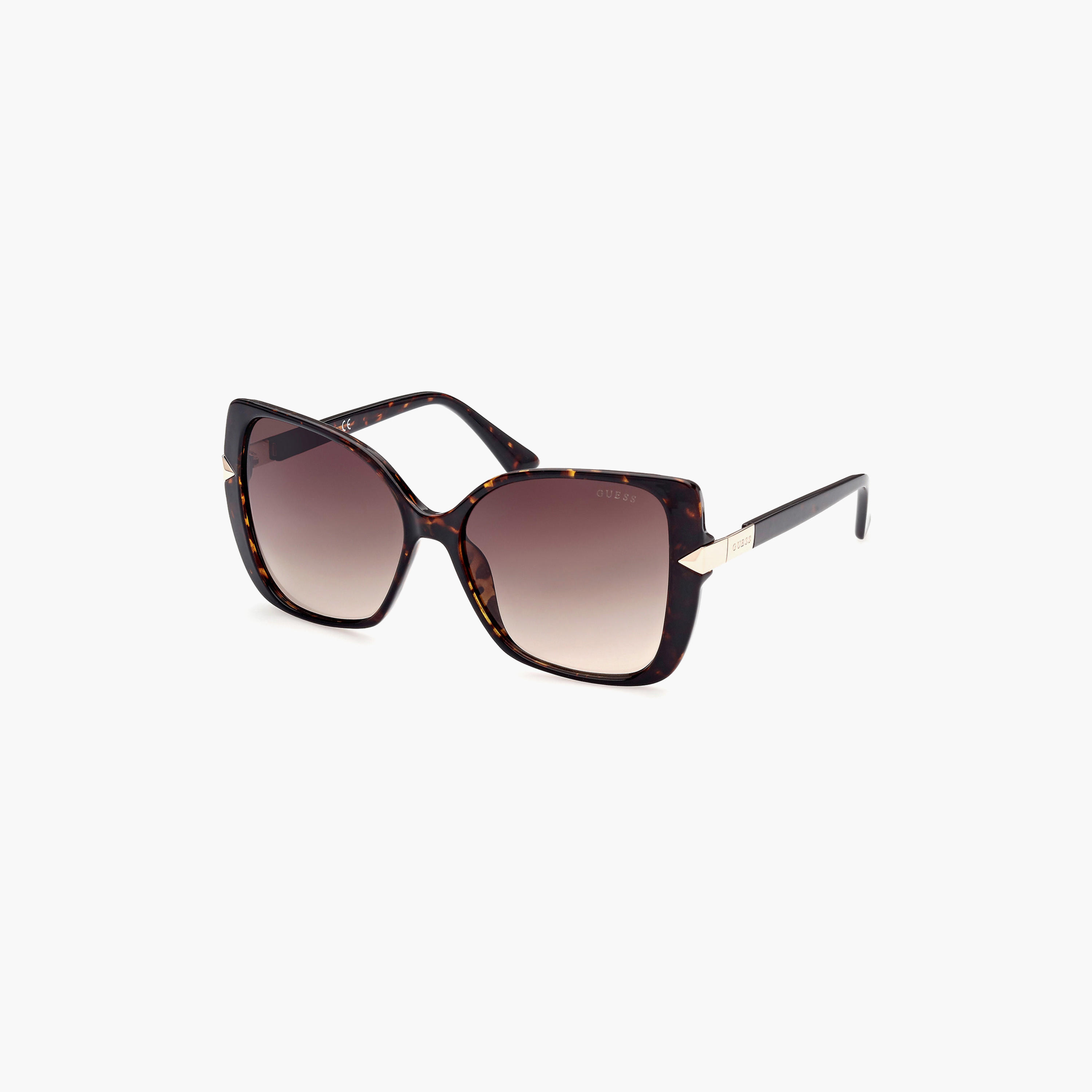 Guess Women's Brown Lens 56 MM Butterfly Sunglasses | GU7820-women-sunglasses-image-1