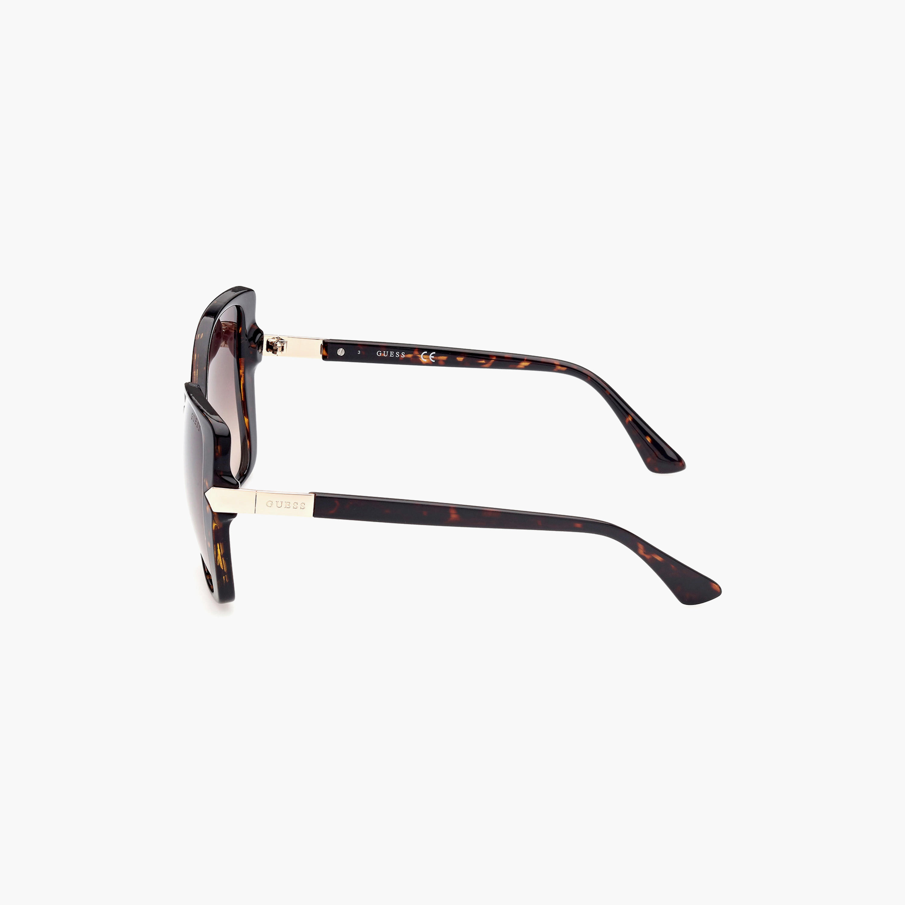 Guess Women's Brown Lens 56 MM Butterfly Sunglasses | GU7820-women-sunglasses-image-4