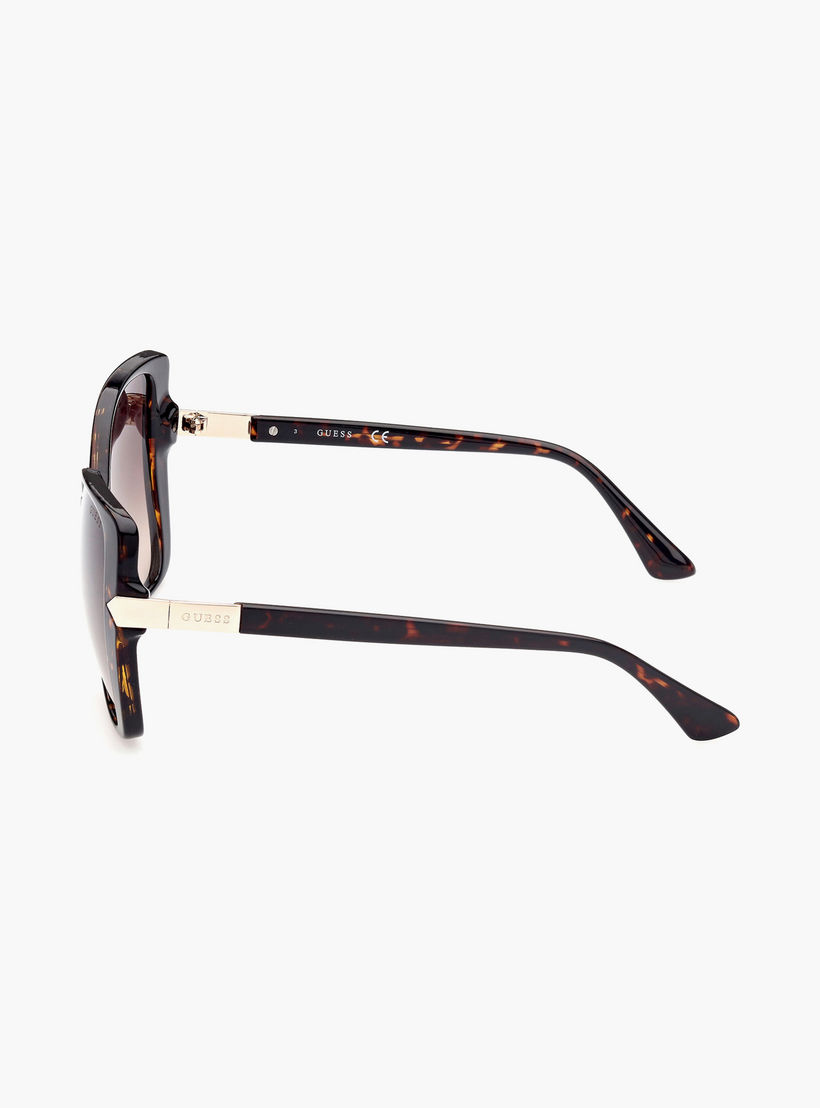 Guess Women's Brown Lens 56 MM Butterfly Sunglasses | GU7820-women-sunglasses-image-4