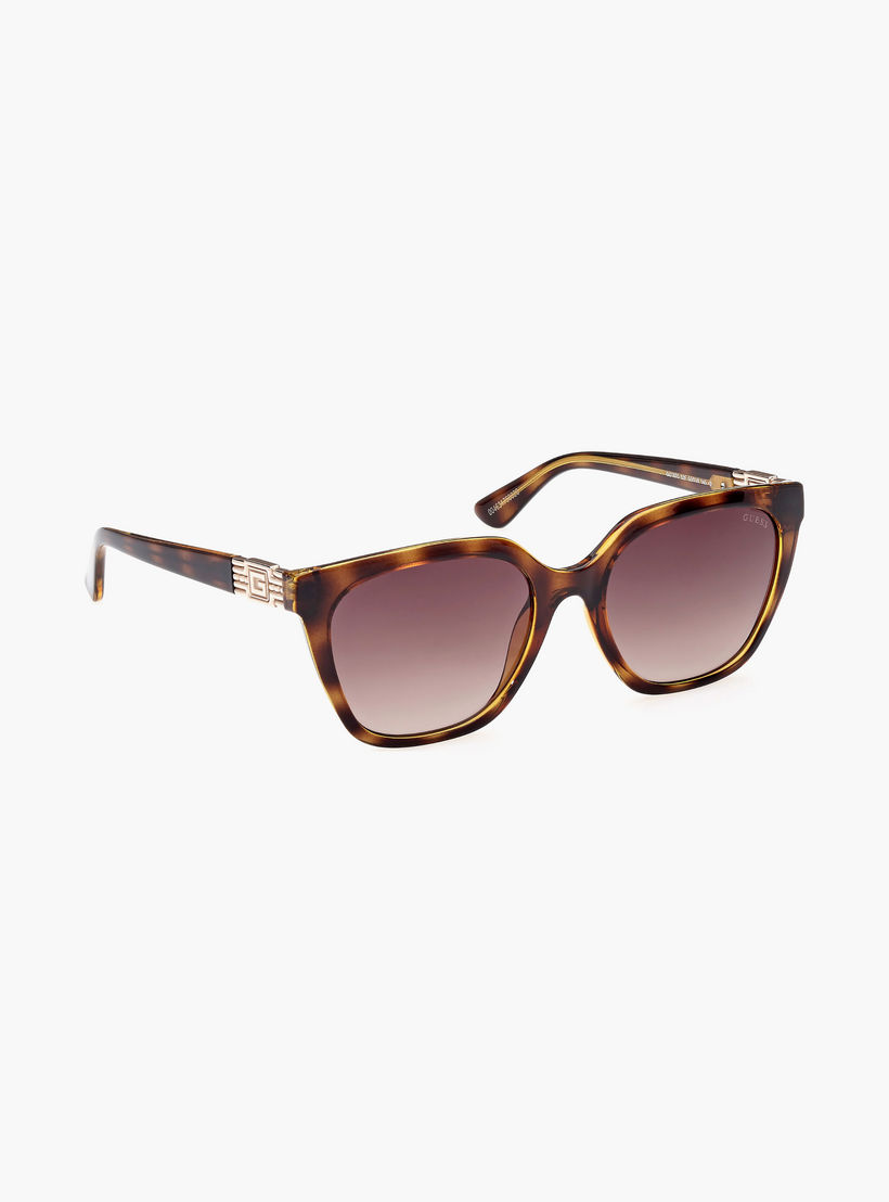نظارة شمسية ذات مربعة الشكل بعدسات متدرجة بنية من جيس للنساء مع 55 ملم | GU7870-women-sunglasses-image-2