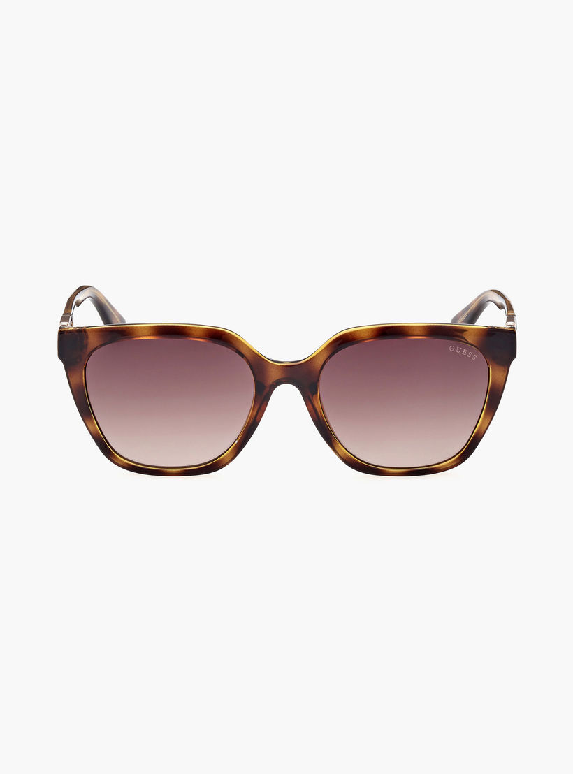 نظارة شمسية ذات مربعة الشكل بعدسات متدرجة بنية من جيس للنساء مع 55 ملم | GU7870-women-sunglasses-image-3