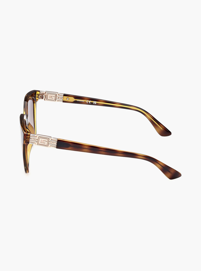 نظارة شمسية ذات مربعة الشكل بعدسات متدرجة بنية من جيس للنساء مع 55 ملم | GU7870-women-sunglasses-image-4
