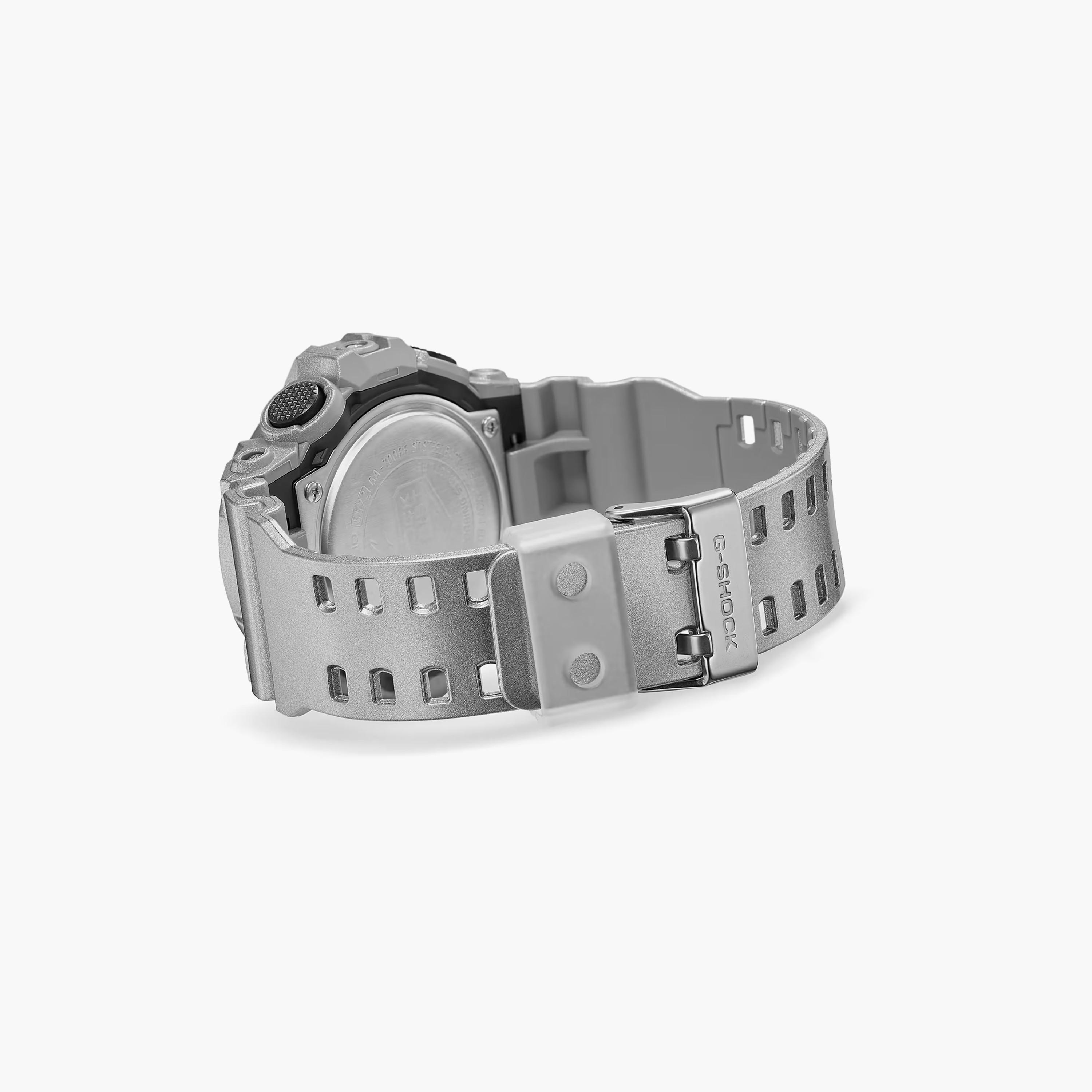 G-Shock Men's Silver Analog-Digital Silicone Strap Watch | GA-700FF-8ADR-men-watchesandjewellery-watches-image-4