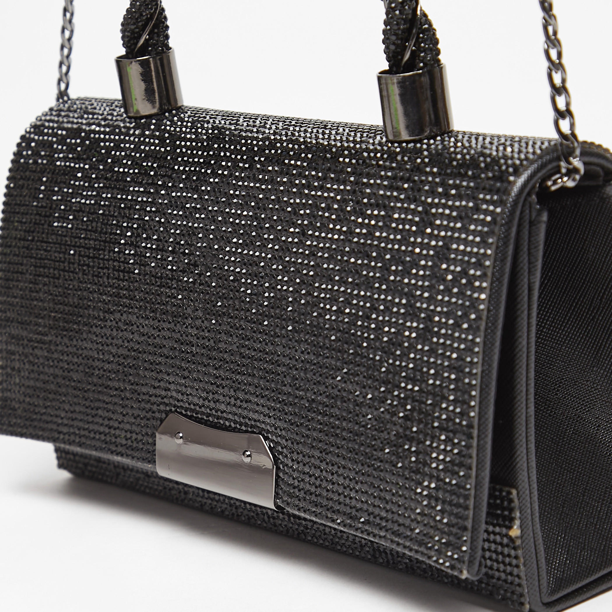 Celeste Diamond Embellished Satchel Bag with Grab Handle-women-bagsandwallets-handbags-image-11