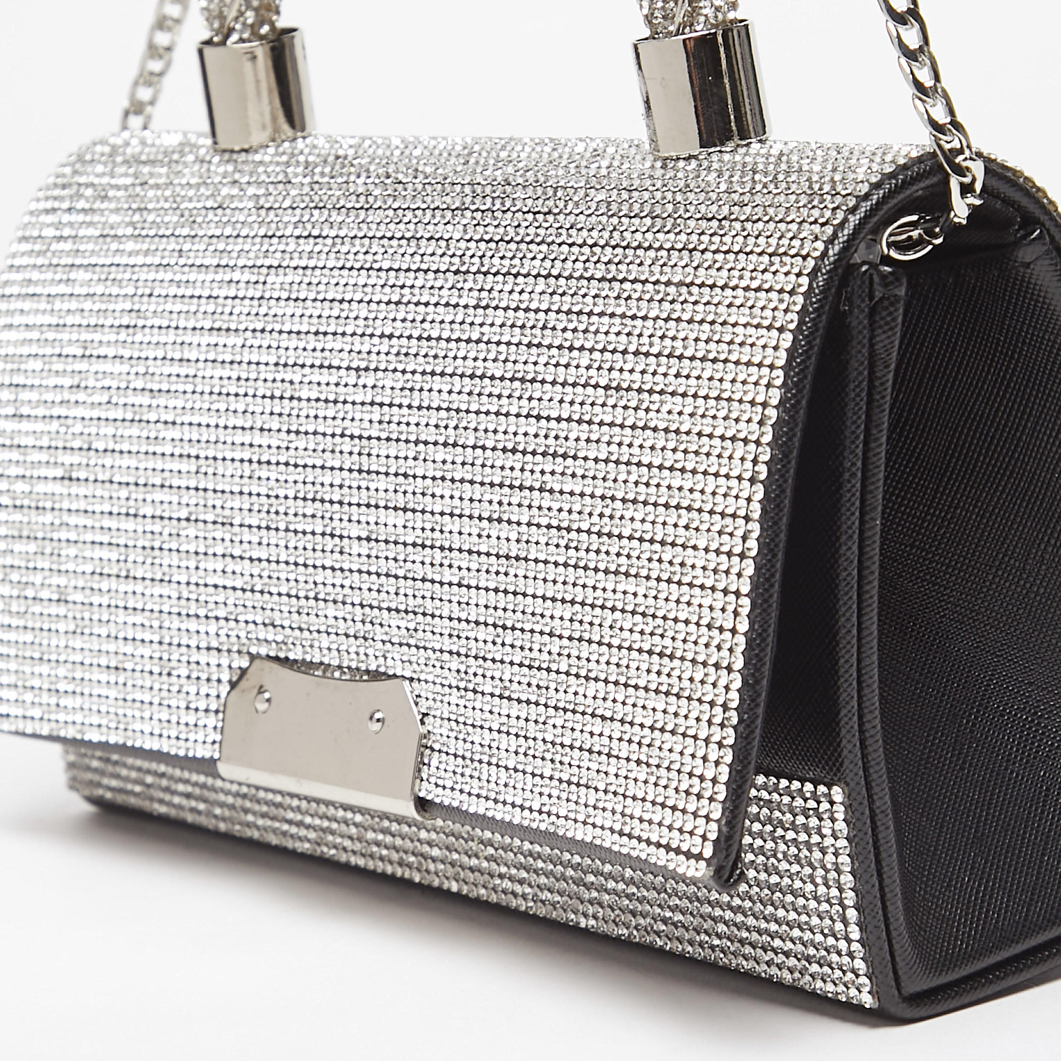 شنطة ساتشيل بمقبض وتزيينات ماسية من سيليست-women-bagsandwallets-handbags-image-3