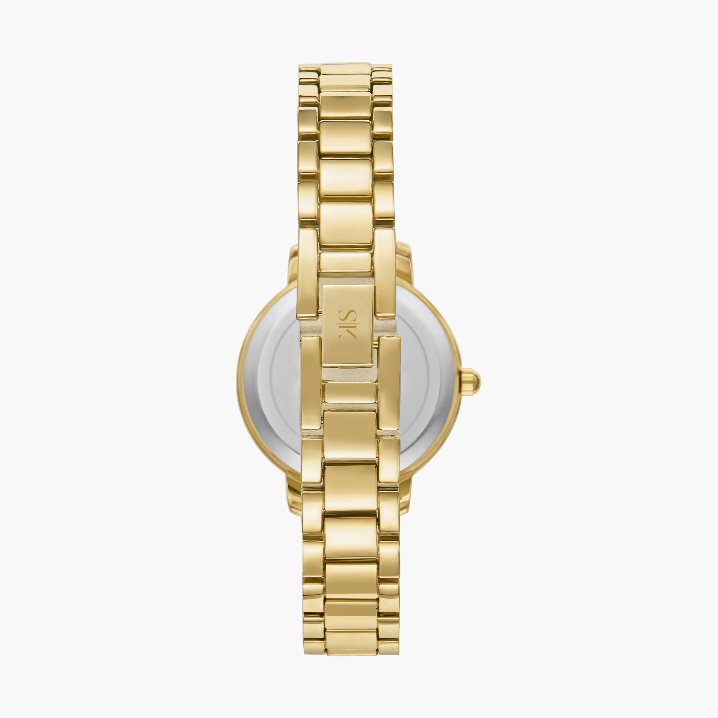 Kenneth Scott Gold Analog Alloy Strap Watch | K23510-GBGH-women-watchesandjewellery-watches-image-3