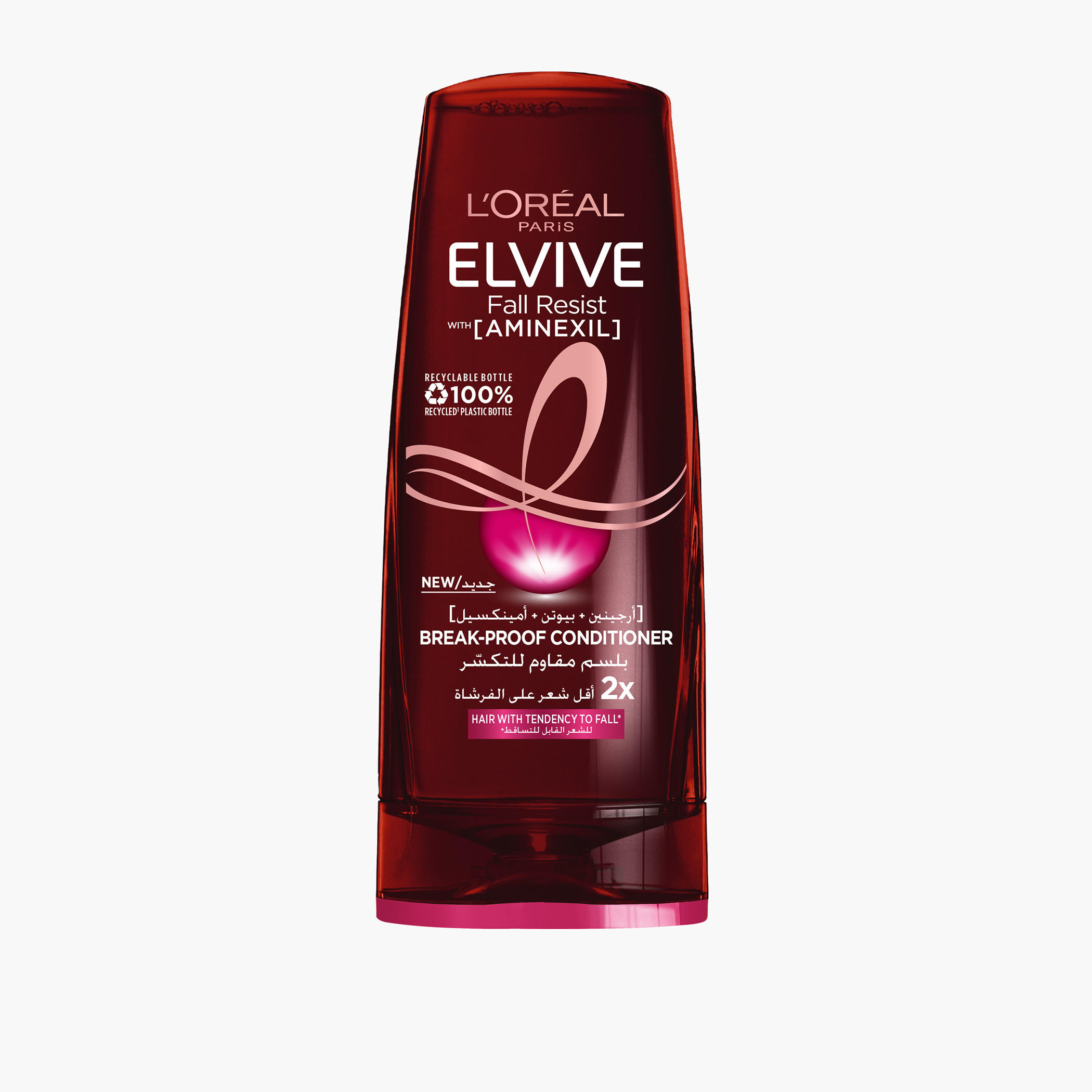 بلسم فول ريزسست للشعر الضعيف والمتقصف من لوريال باريس إلفيف - 360 مل-beautyandpersonalcare-hair-haircare-conditioners-image-1