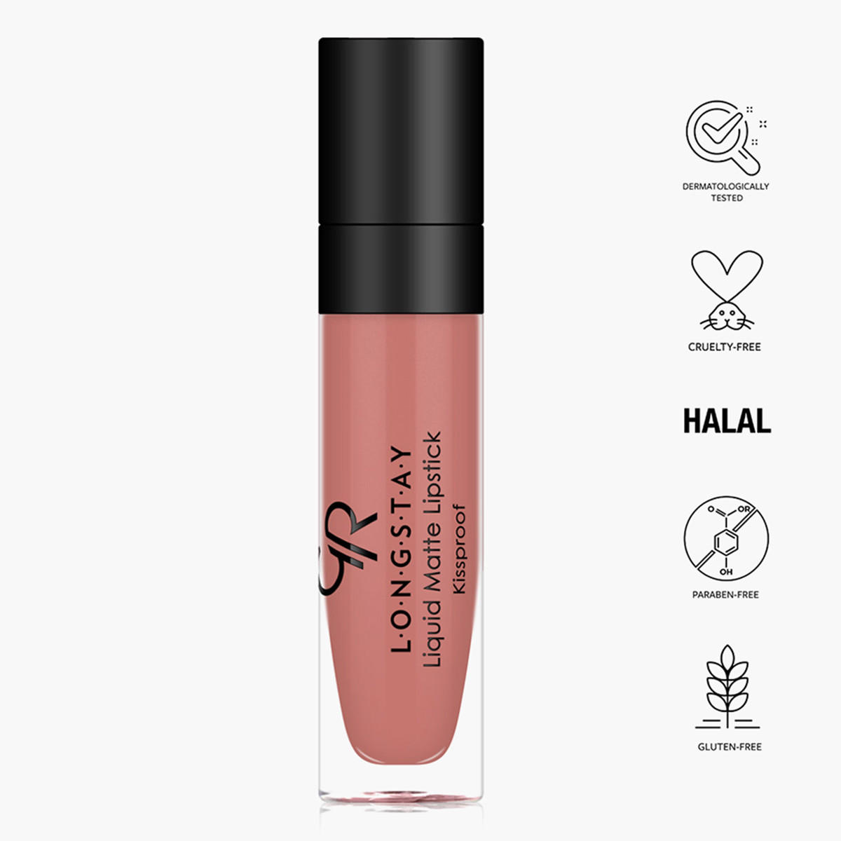 أحمر شفاه سائل مطفي لونجستاي من جولدن روز - 5.5 مل-beautyandpersonalcare-makeup-lips-lipsticks-image-24