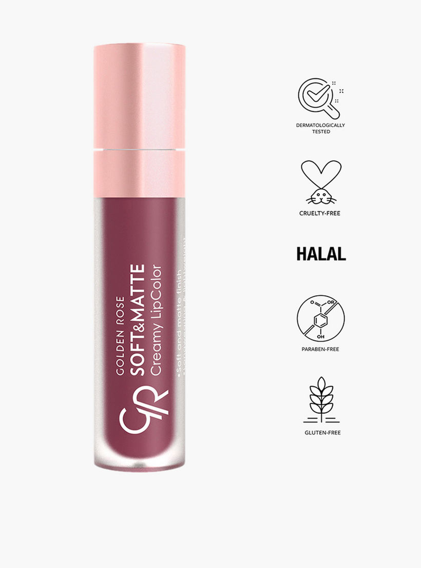 Golden Rose Soft and Matte Creamy Lipcolour - 5.5 ml-beautyandpersonalcare-makeup-lips-liquidlipsticks-image-3