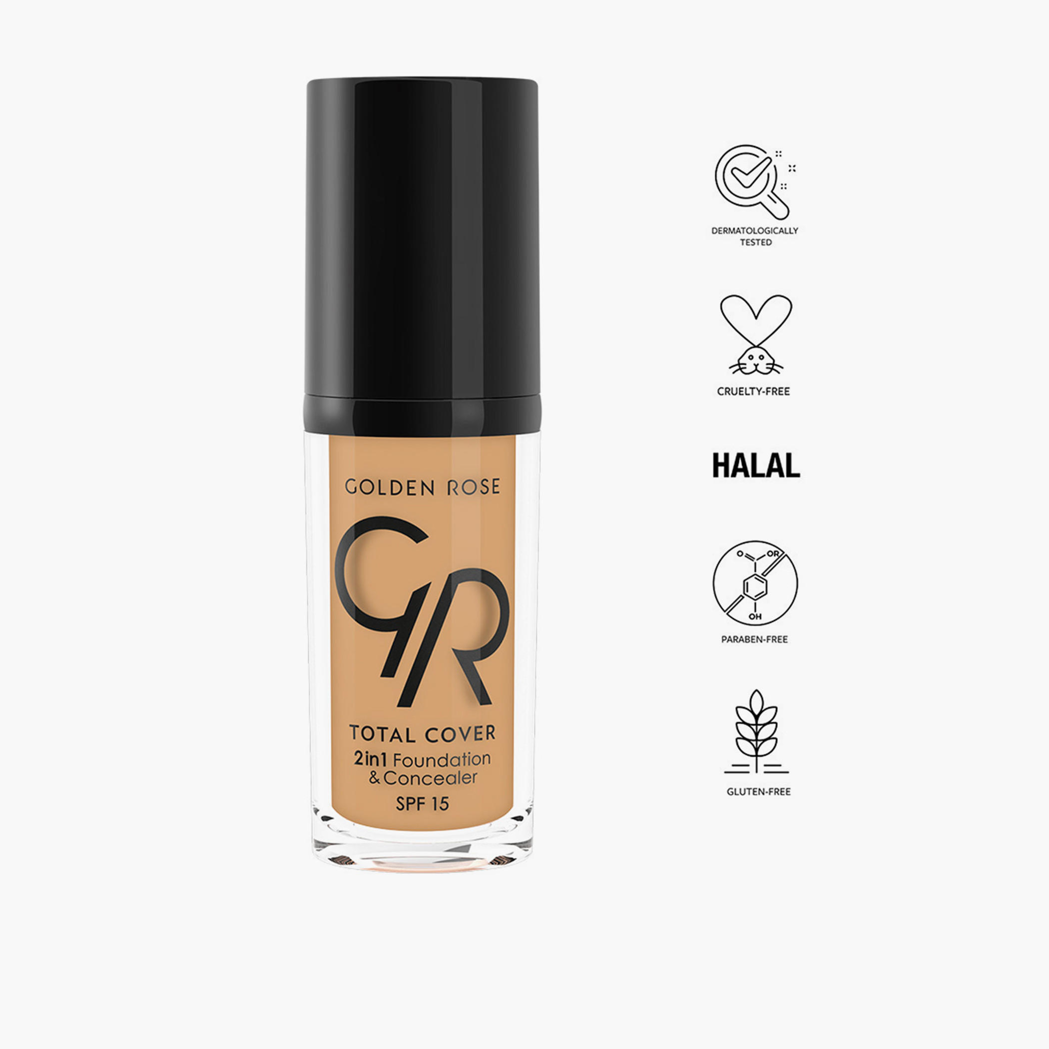 كونسيلر وكريم أساس 2 في 1 توتال كوفر من جولدن روز-beautyandpersonalcare-makeup-face-foundations-image-39