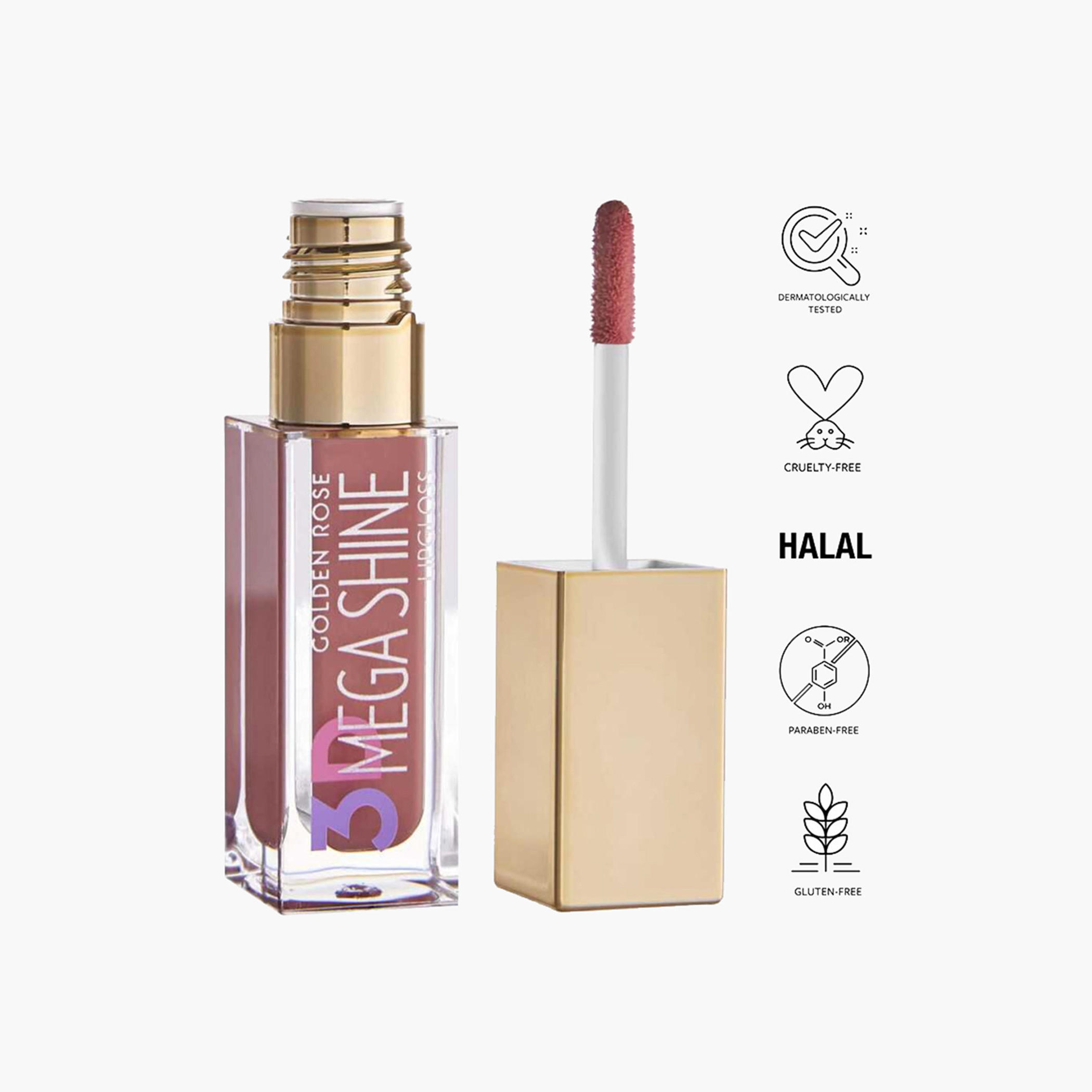 ملمع شفاه 102 ميجا شاين من جولدن روز - 5.2 مل-beautyandpersonalcare-makeup-lips-lipglossesandbalms-image-15