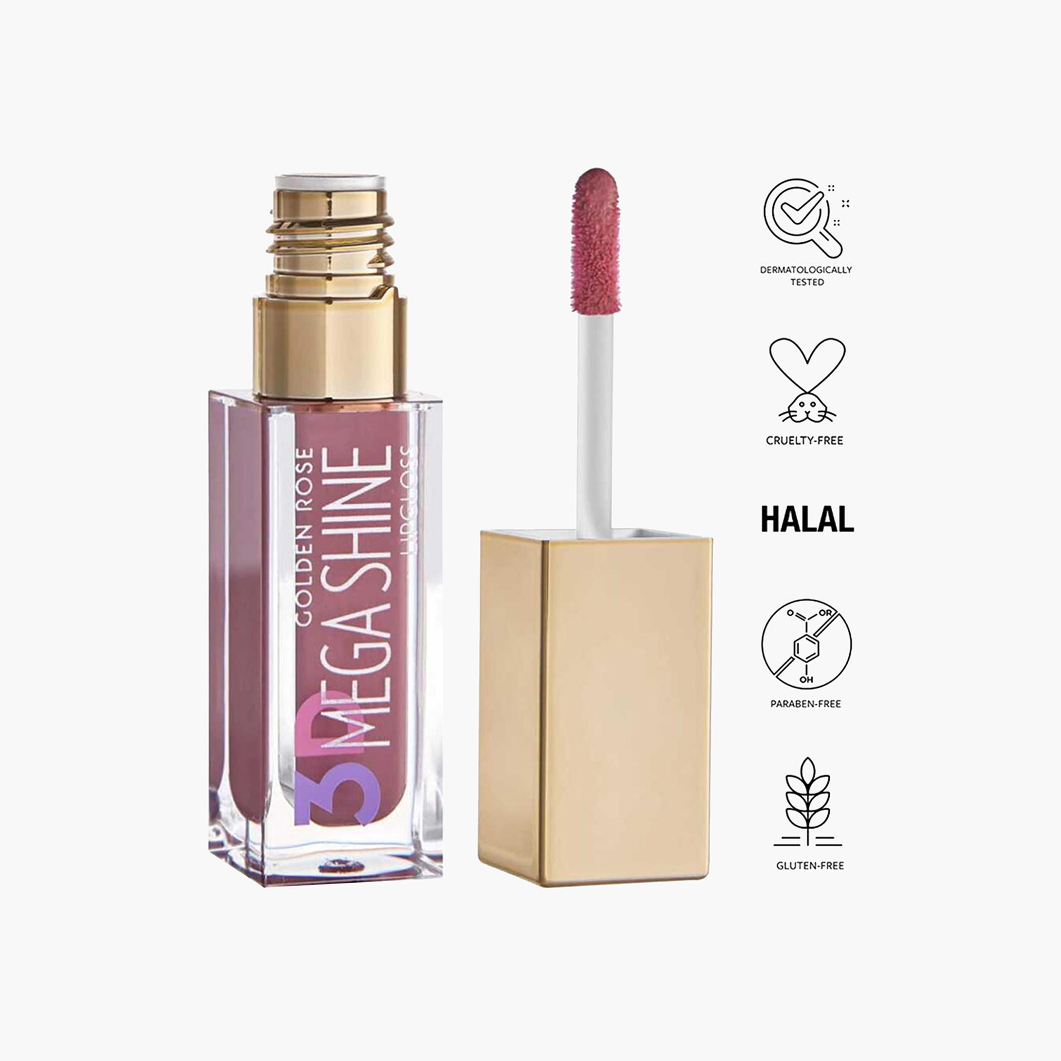 ملمع شفاه 102 ميجا شاين من جولدن روز - 5.2 مل-beautyandpersonalcare-makeup-lips-lipglossesandbalms-image-9