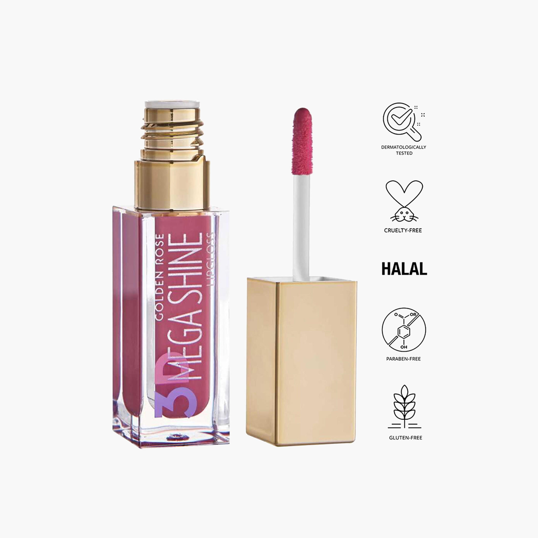 ملمع شفاه 102 ميجا شاين من جولدن روز - 5.2 مل-beautyandpersonalcare-makeup-lips-lipglossesandbalms-image-18