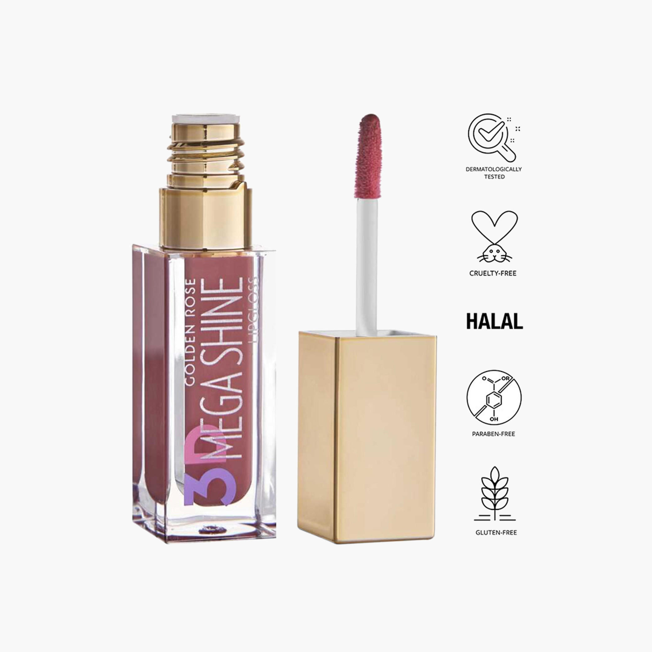 ملمع شفاه 102 ميجا شاين من جولدن روز - 5.2 مل-beautyandpersonalcare-makeup-lips-lipglossesandbalms-image-39