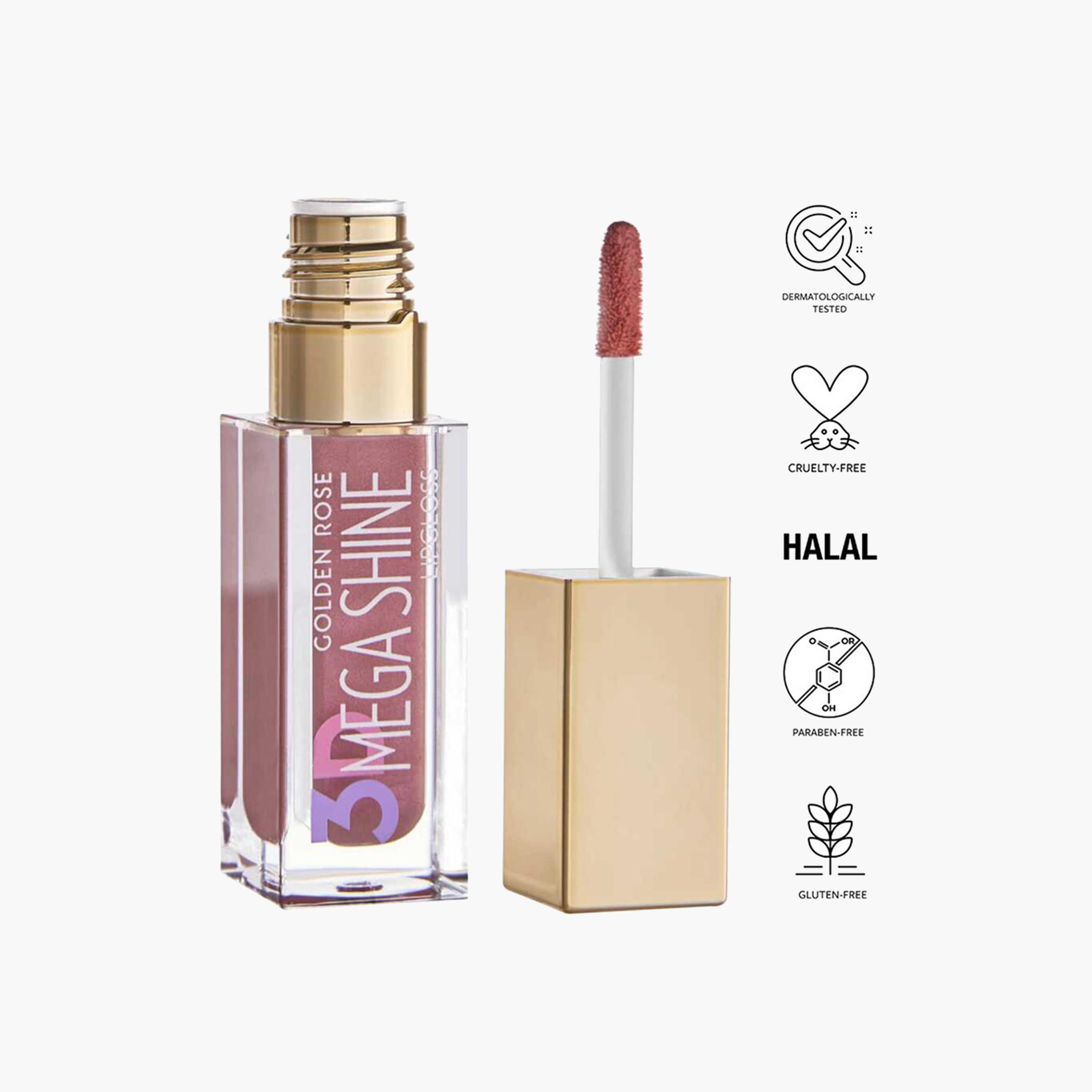 ملمع شفاه 102 ميجا شاين من جولدن روز - 5.2 مل-beautyandpersonalcare-makeup-lips-lipglossesandbalms-image-36