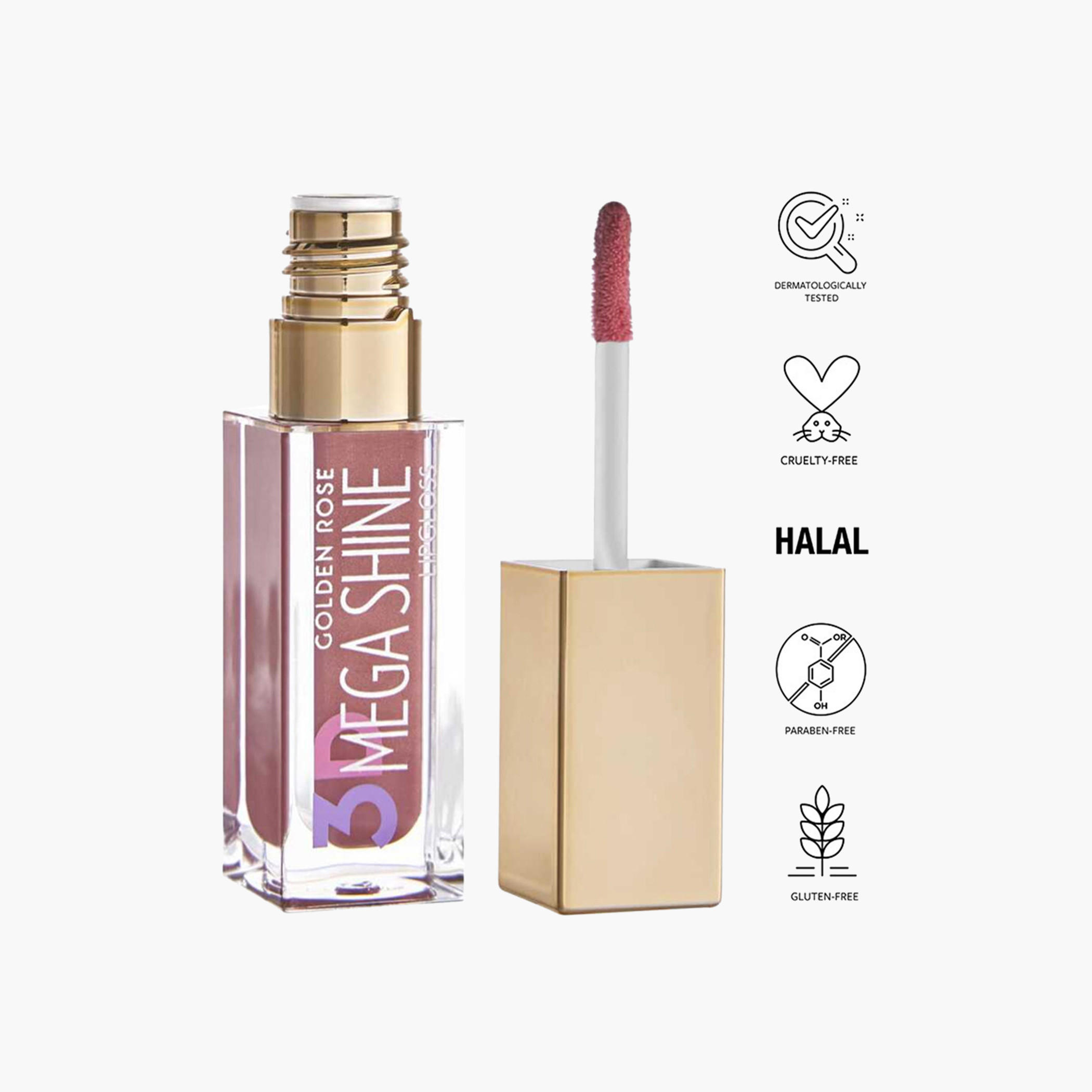ملمع شفاه 102 ميجا شاين من جولدن روز - 5.2 مل-beautyandpersonalcare-makeup-lips-lipglossesandbalms-image-45