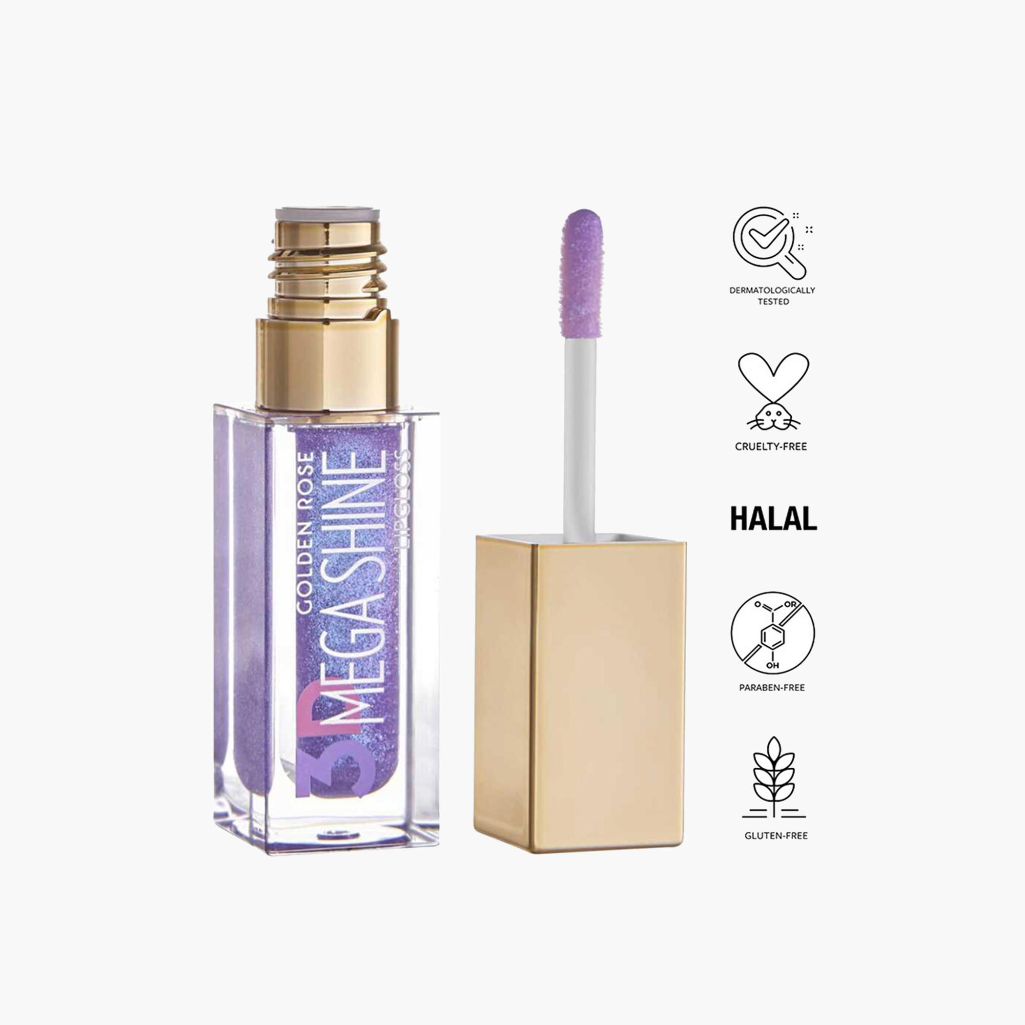 ملمع شفاه 102 ميجا شاين من جولدن روز - 5.2 مل-beautyandpersonalcare-makeup-lips-lipglossesandbalms-image-63