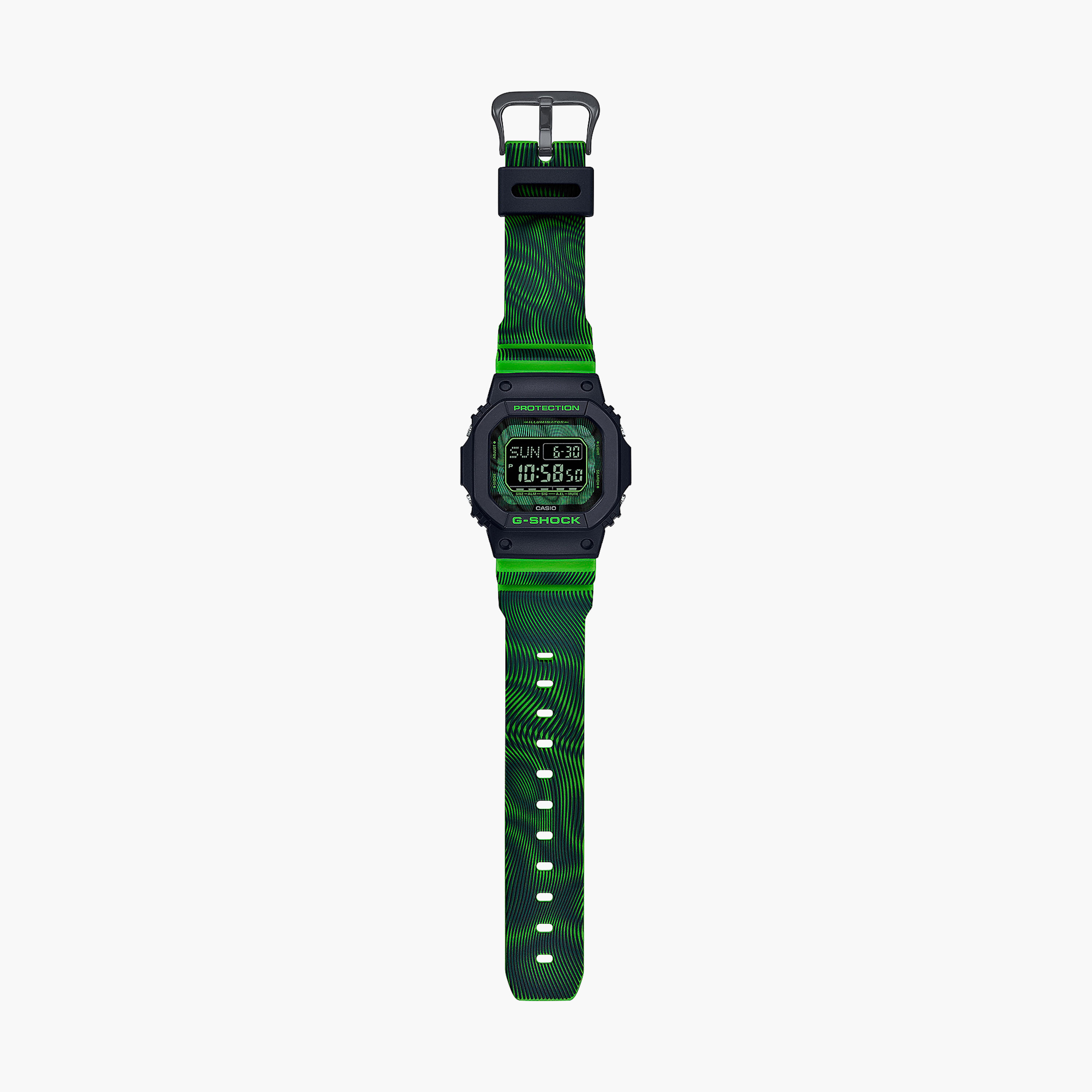 G-SHOCK Unisex Purple Digital Silicone Strap Watch | DW-B5600AH-6DR | 43 MM-men-watchesandjewellery-watches-image-4