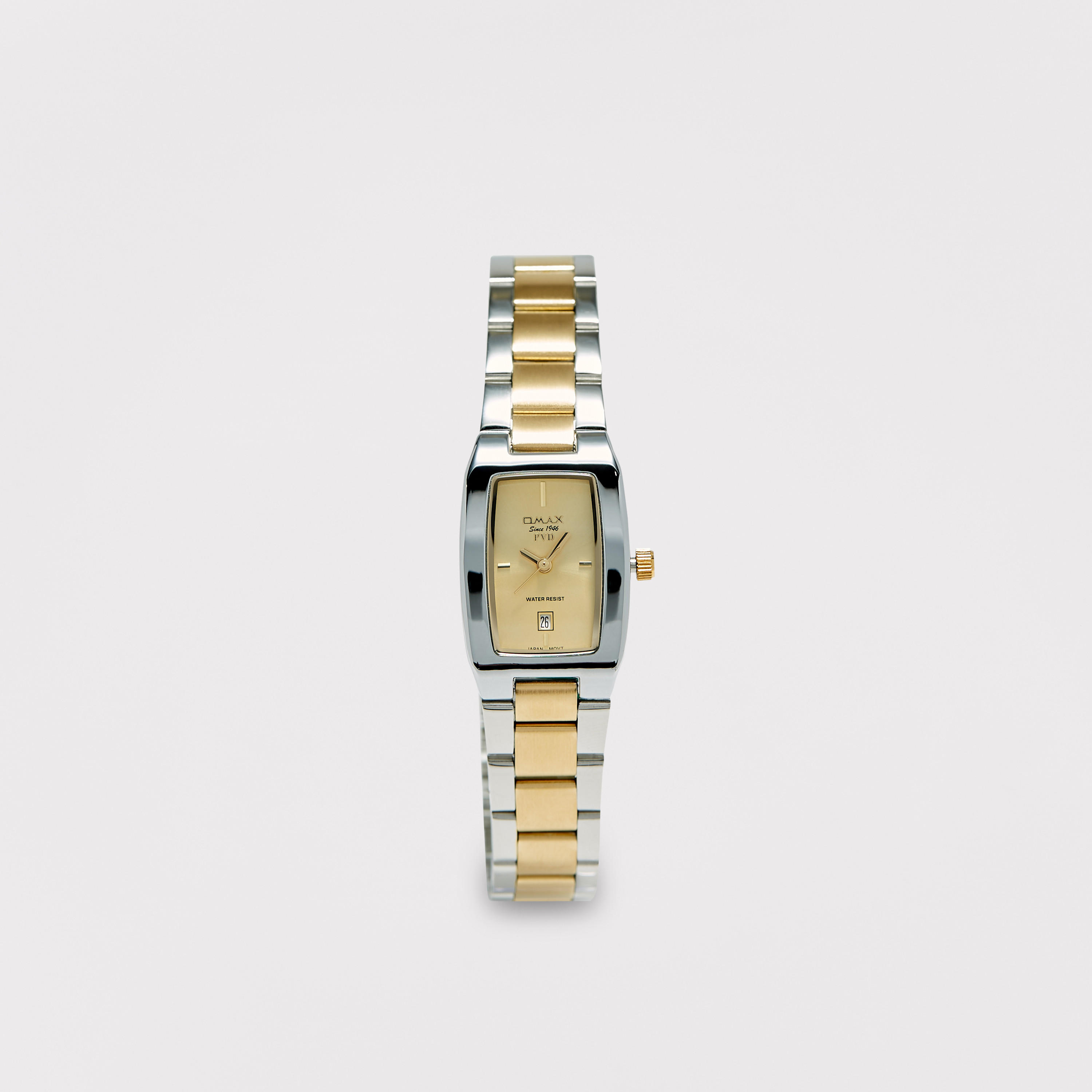 ساعة جي شوك باللون الأبيض التناظرية والرقمية مع حزام من السيليكون | GMA-P2100-7A-women-watchesandjewellery-watches-image-1