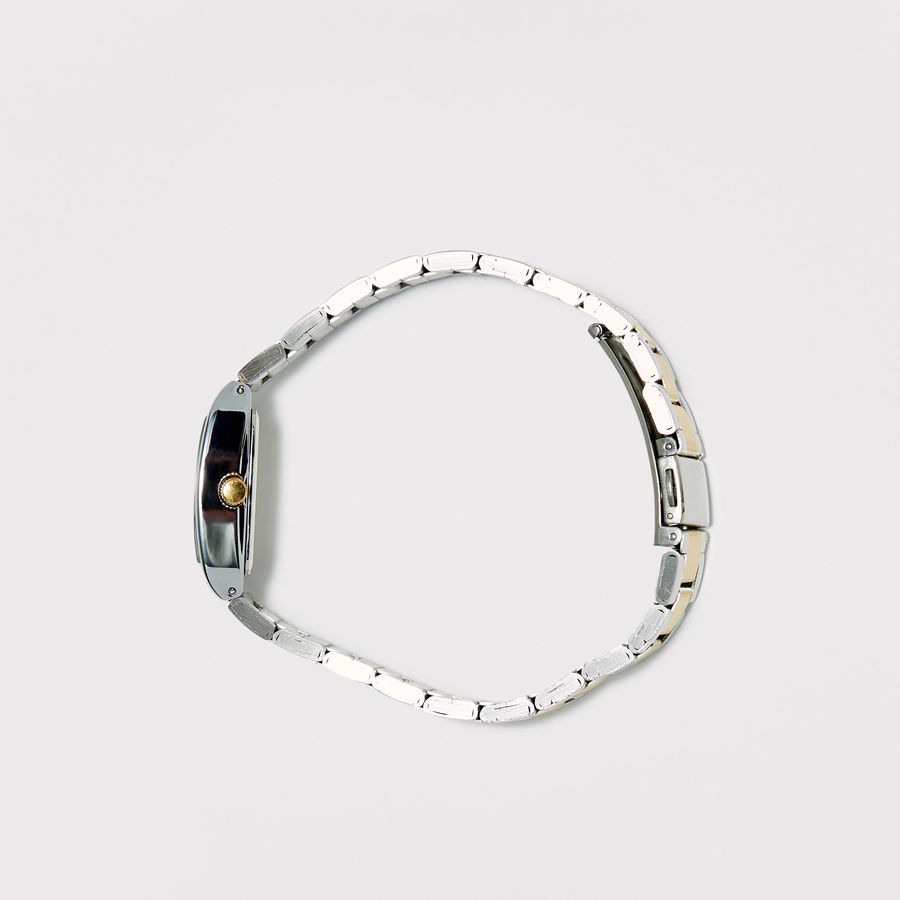 ساعة يد تناظرية فضية وذهبية بسوار ستانلس ستيل للنساء من أوماكس - 00CFD024N002-women-watchesandjewellery-watches-image-3