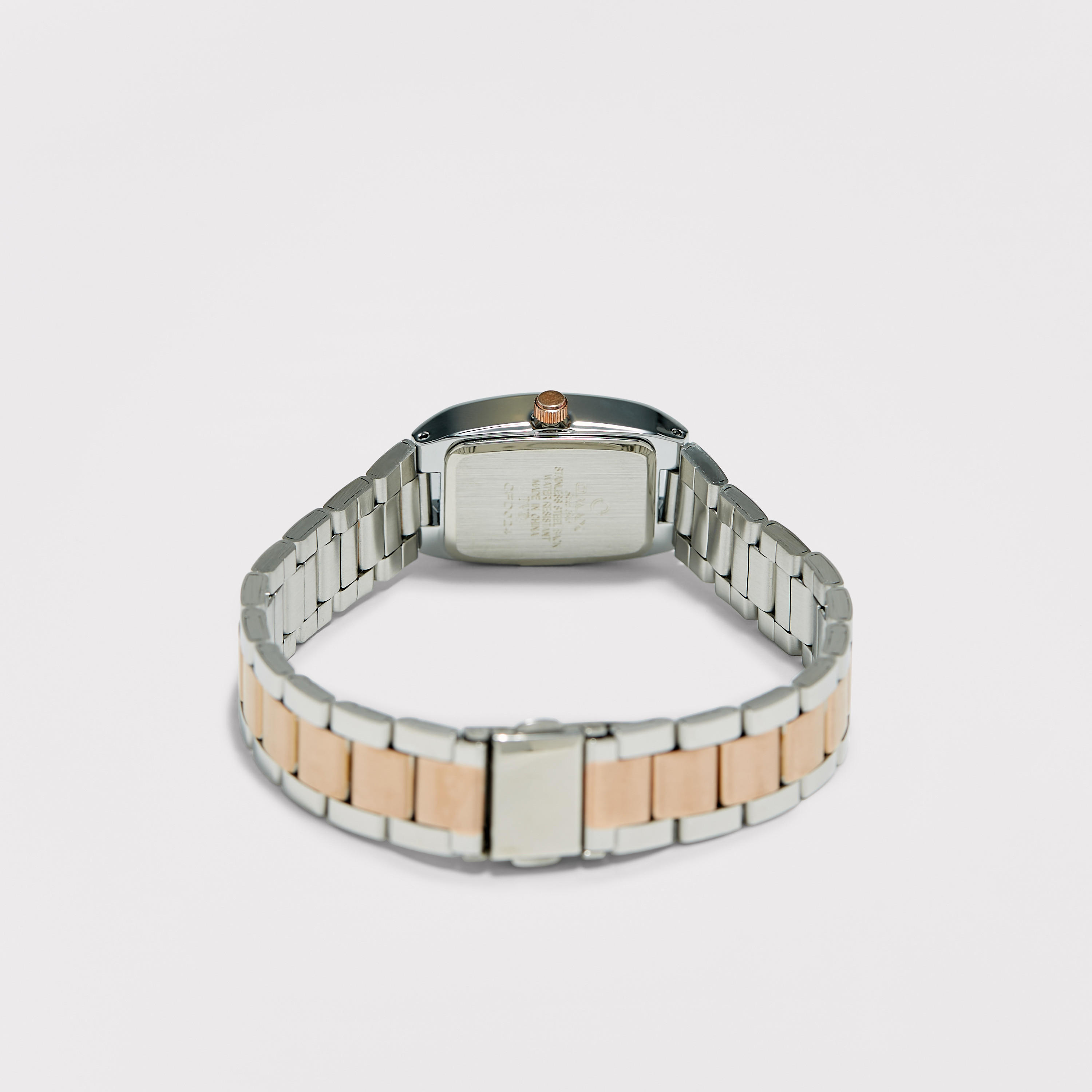 ساعة يد تناظرية فضية وذهبية بسوار ستانلس ستيل للنساء من أوماكس - 00CFD024N002-women-watchesandjewellery-watches-image-10