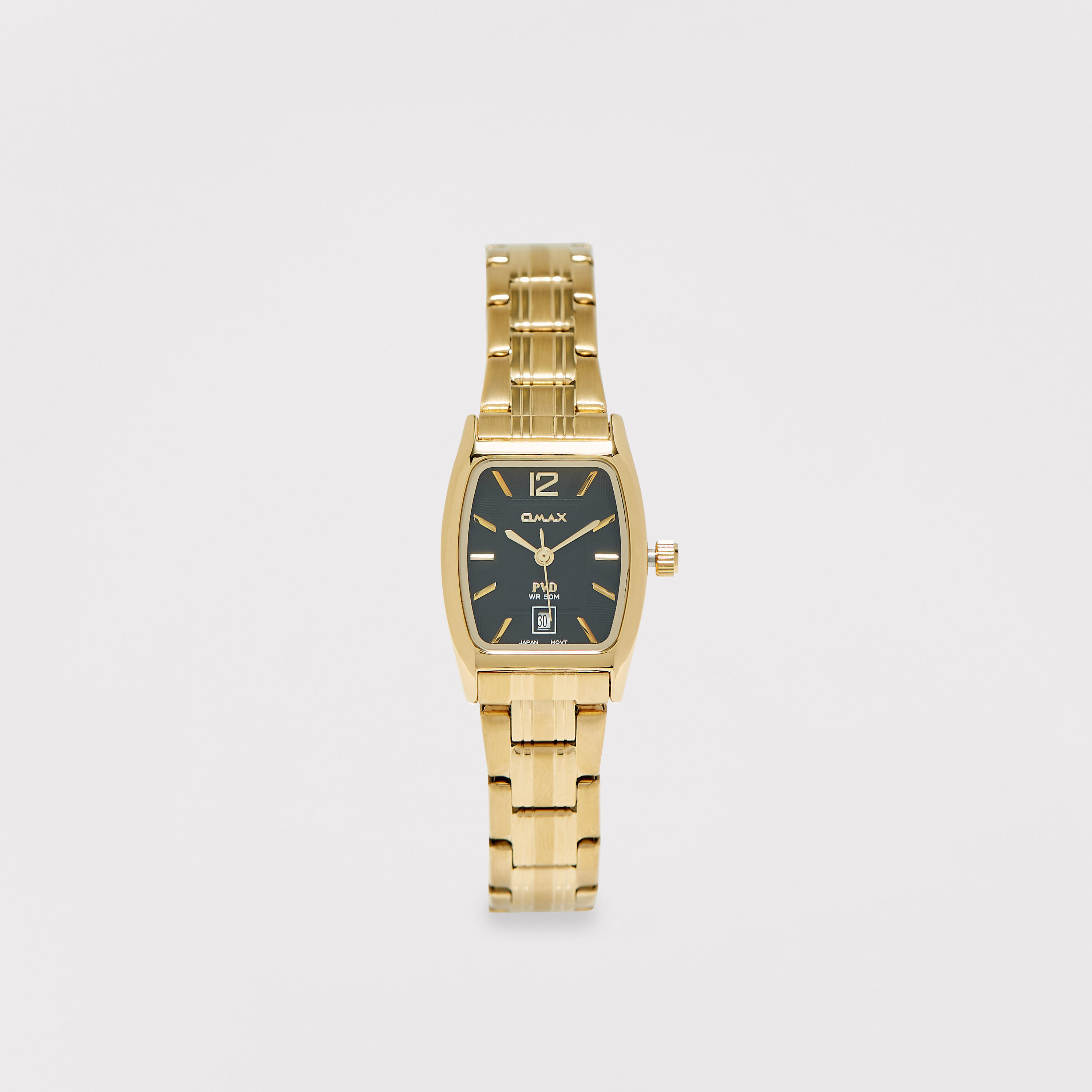 Omax Women's Gold Stainless Steel Strap Analog Wristwatch - 00CFD028Q002-women-watchesandjewellery-watches-image-1