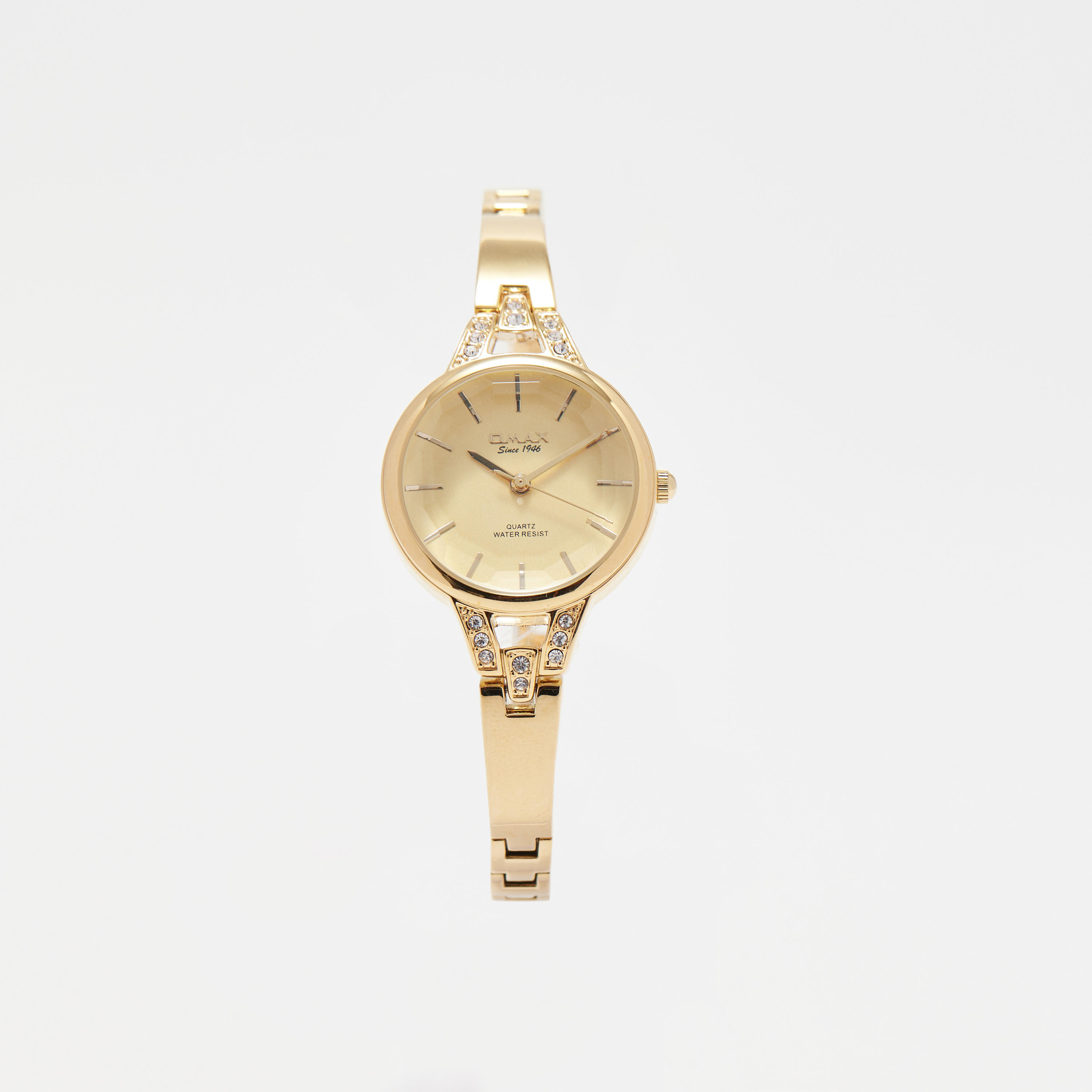 ساعة جيس ذات انالوج بسوار ستانلس ستيل باللون الذهبي | GW0603L2-women-watchesandjewellery-watches-image-1
