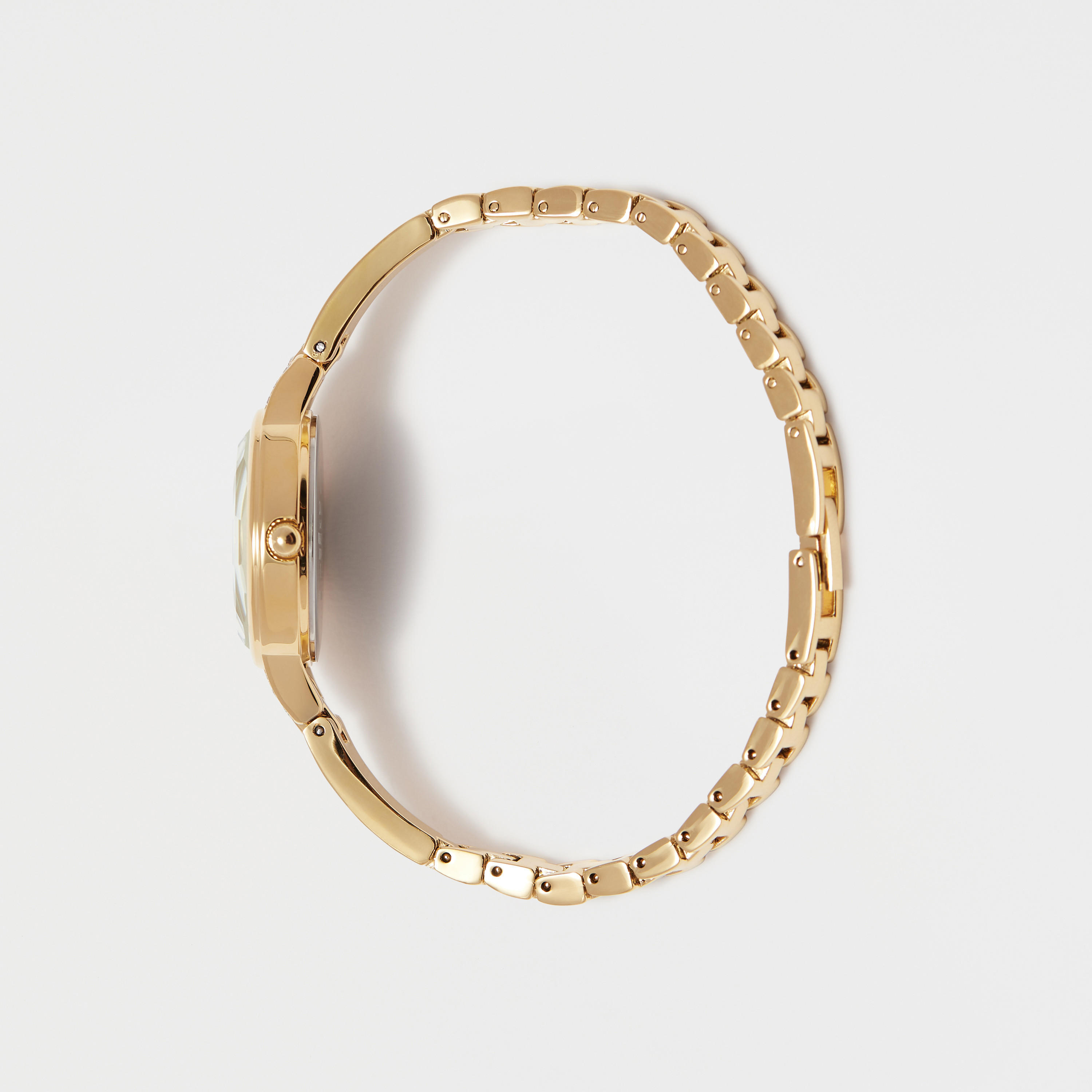 ساعة يد تناظرية ذهبية بحزام ستانلس ستيل للنساء من أوماكس - 00JEC048Q008-women-watchesandjewellery-watches-image-2