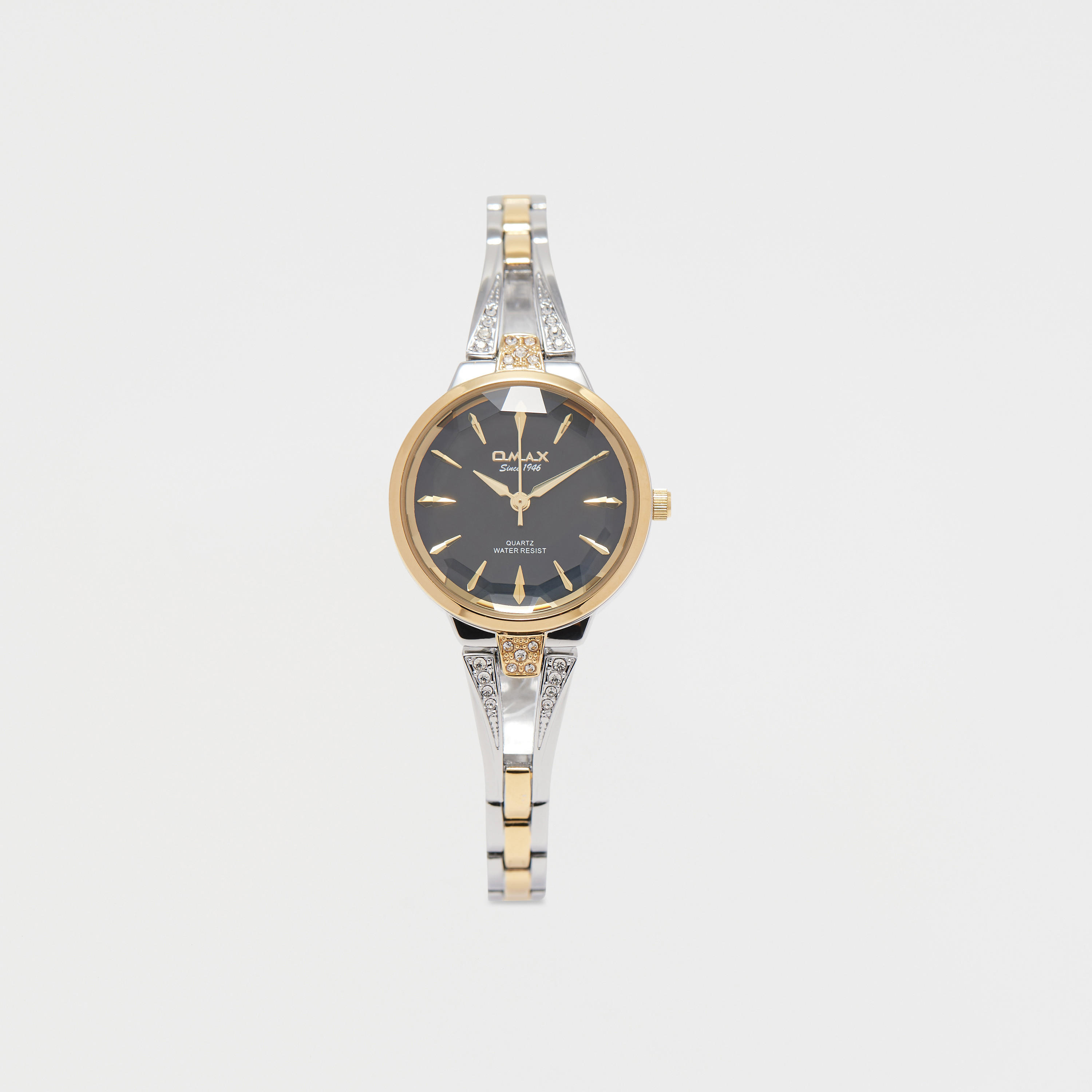 ساعة جيس ذات انالوج بسوار ستانلس ستيل باللون الذهبي الوردي | GW0244L3-women-watchesandjewellery-watches-image-1