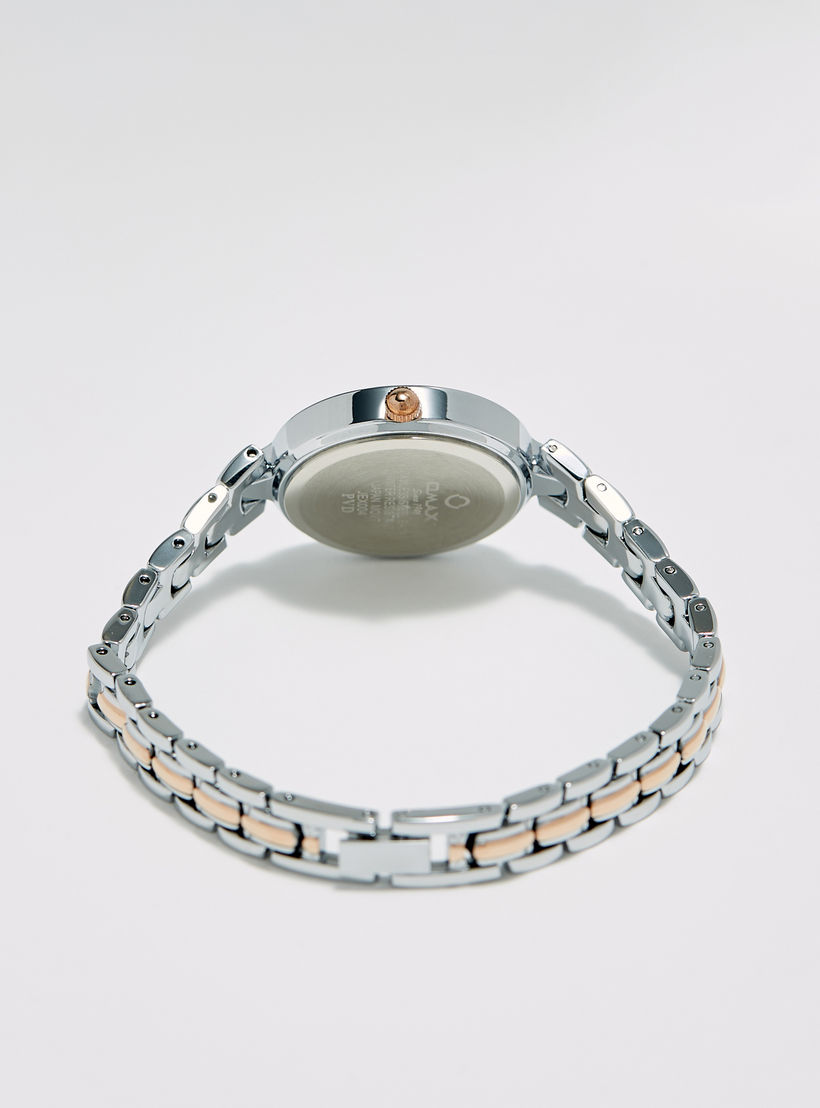 ساعة جيس ذات انالوج بسوار ستانلس ستيل باللون الفضي | GW0600L1-women-watchesandjewellery-watches-image-2