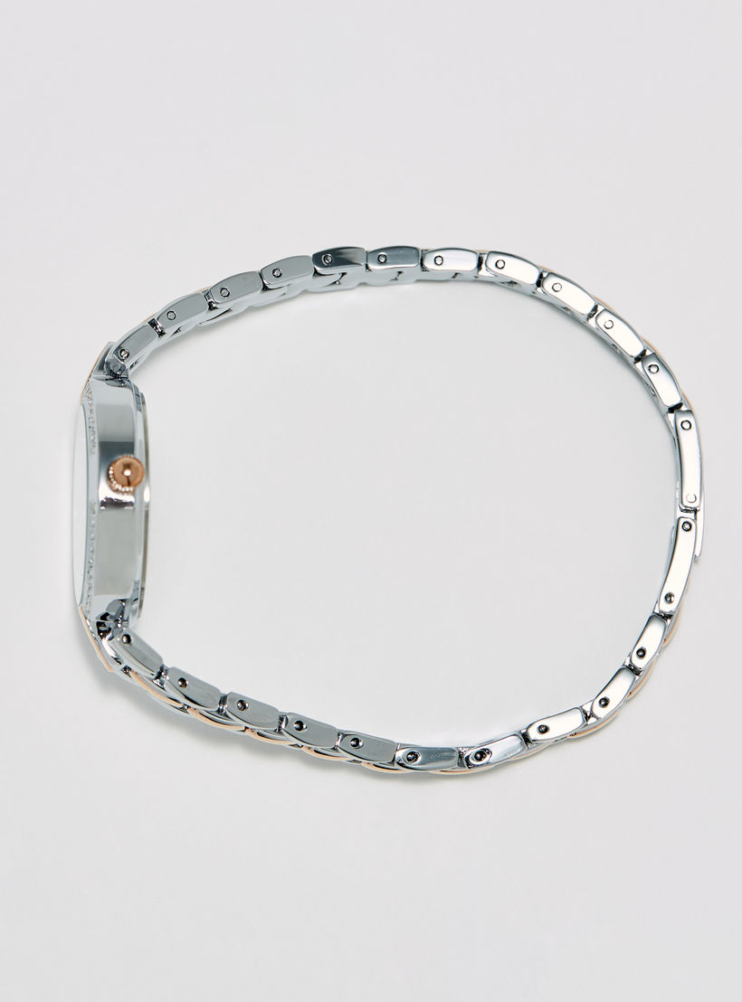 ساعة جيس ذات انالوج بسوار ستانلس ستيل باللون الفضي | GW0600L1-women-watchesandjewellery-watches-image-3