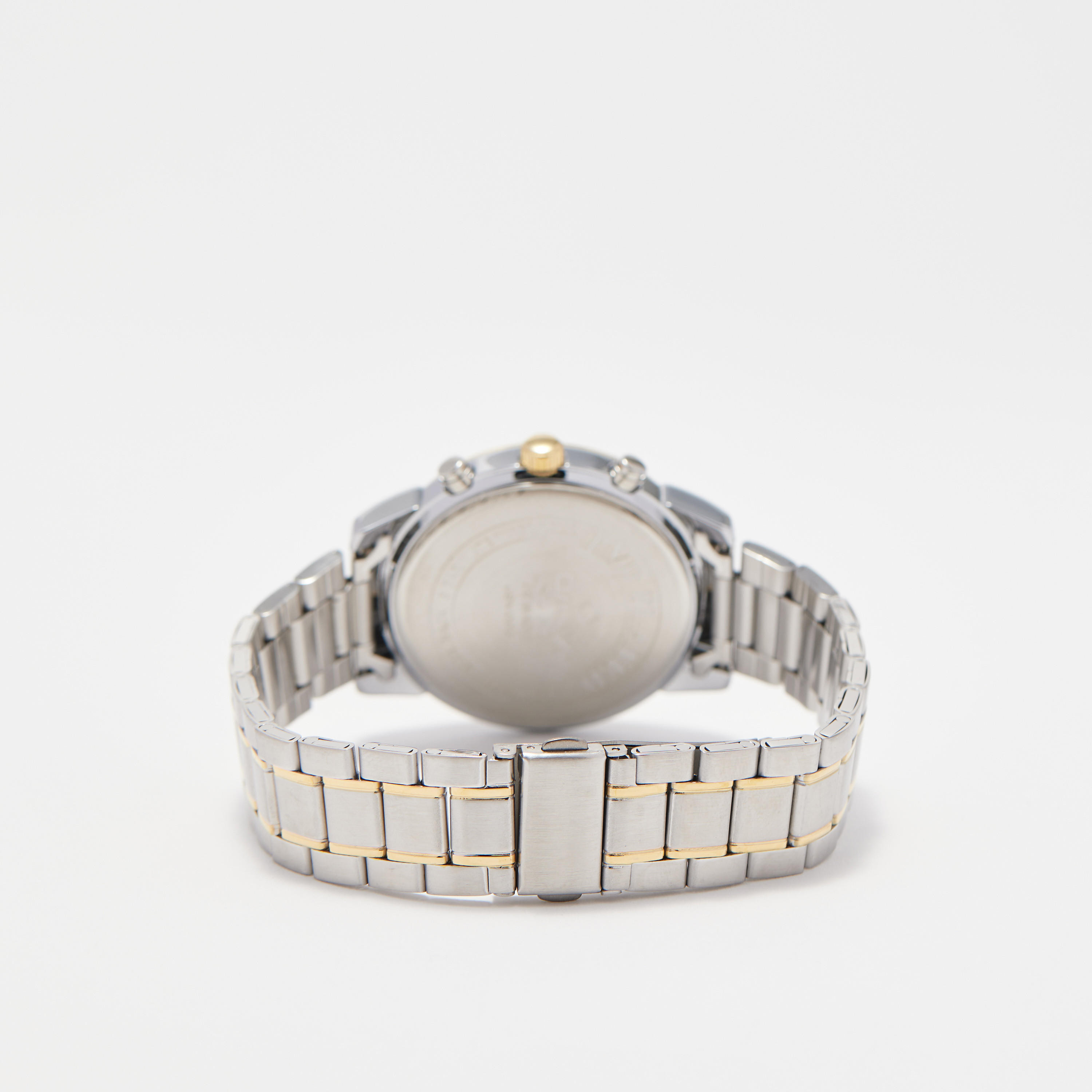 ساعة جيس ذات انالوج بسوار ستانلس ستيل باللون الفضي للنساء | GW0472L1-men-watchesandjewellery-watches-image-3