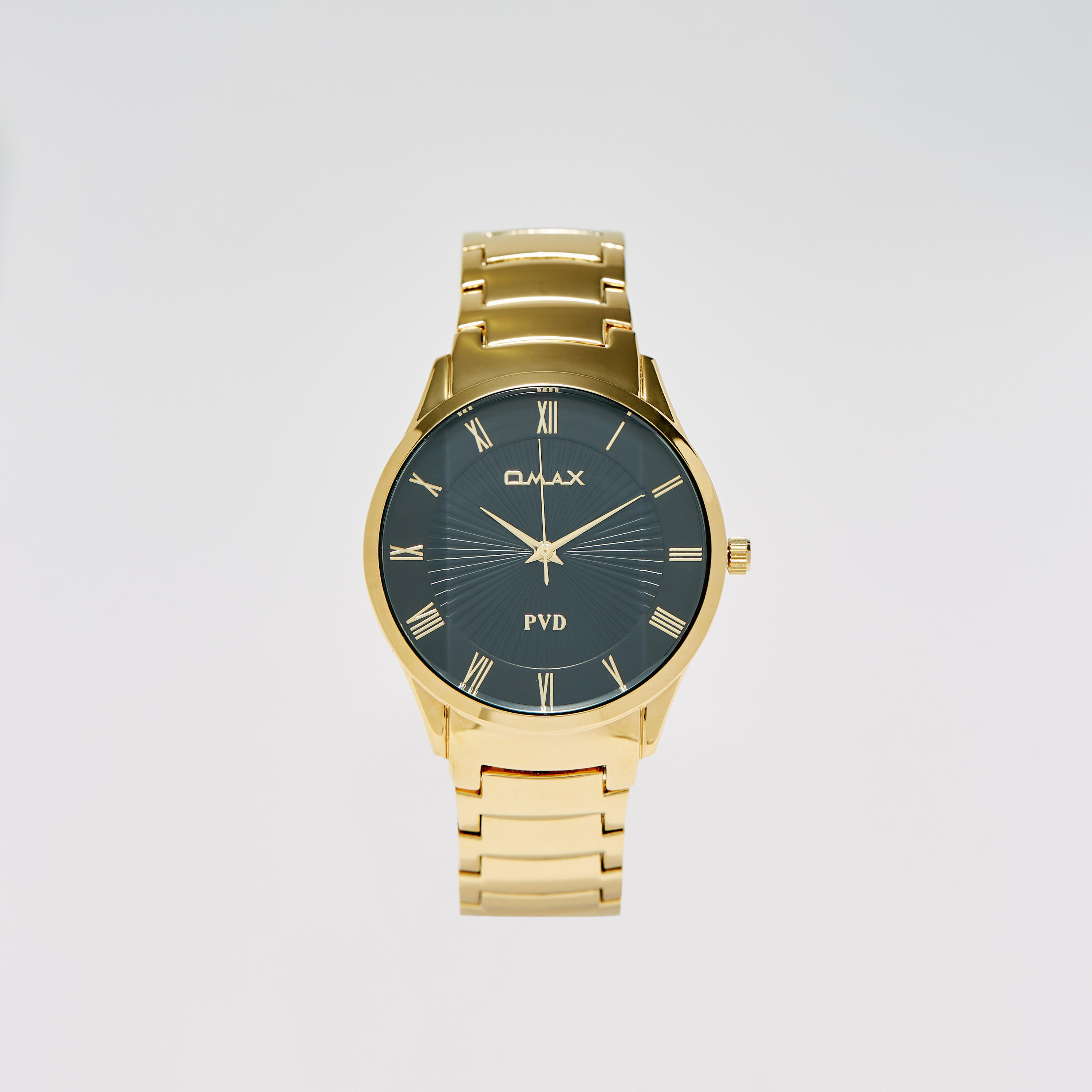 Omax Men's Gold Stainless Steel Strap Analog Wristwatch - 00NSC001Q002 | 42 MM-men-watchesandjewellery-watches-image-1
