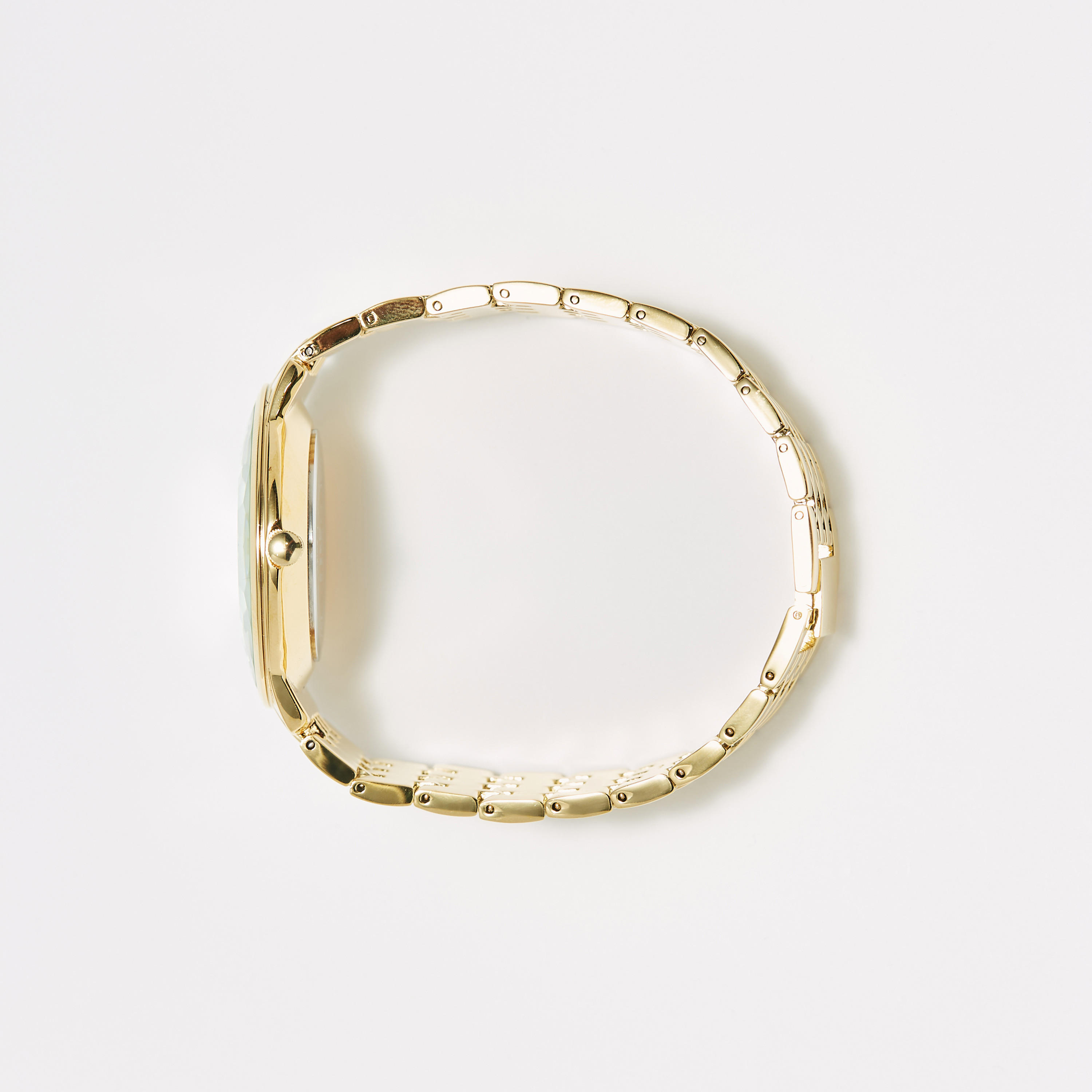ساعة يد تناظرية ذهبية بحزام ستانليس ستيل للرجال من أوماكس - 00NSC007Q008-men-watchesandjewellery-watches-image-3