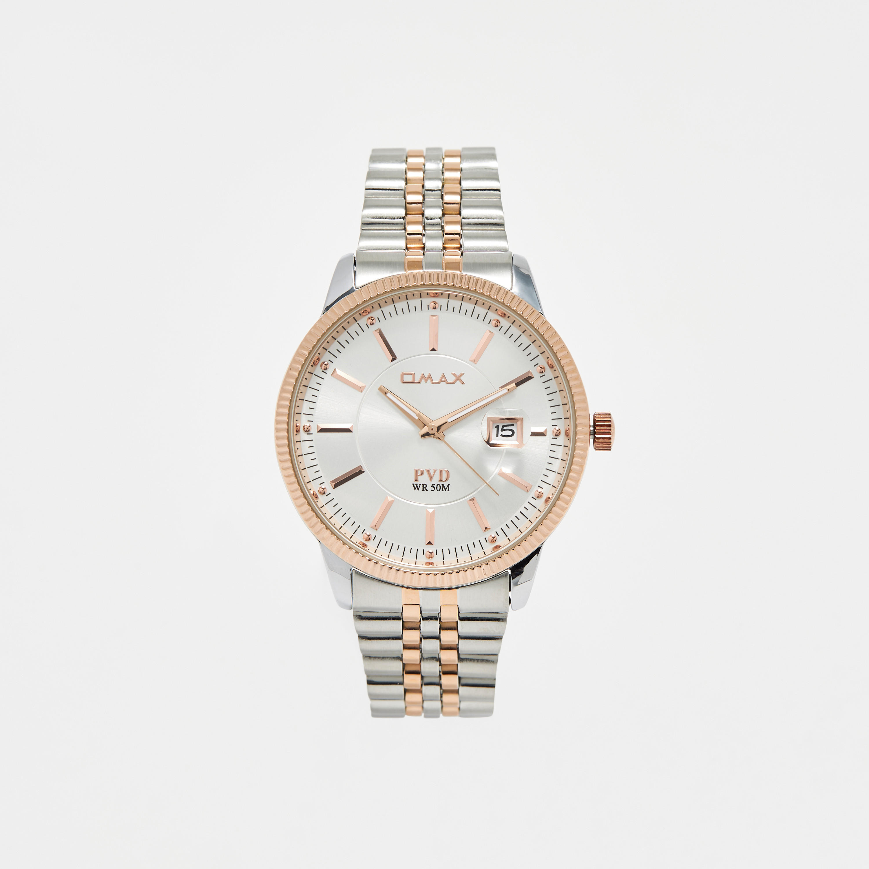 ساعة جيس ذو انالوج بسوار جلدي فضي للنساء | GW0608L1-men-watchesandjewellery-watches-image-1