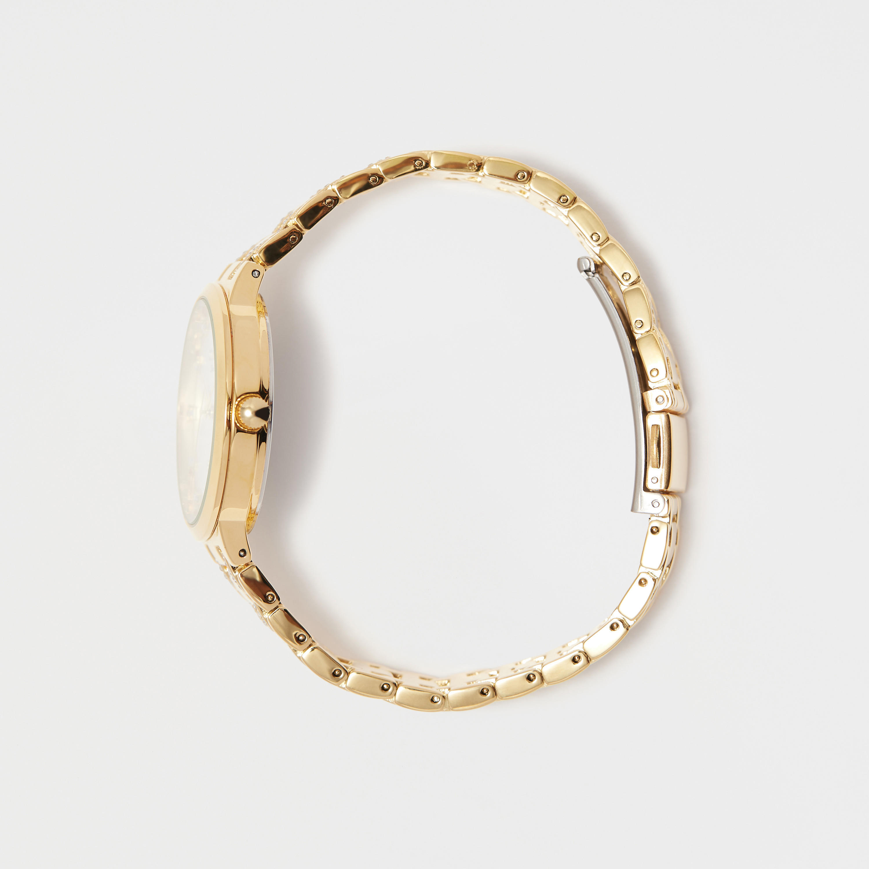 K22133-GMGC "ساعة" كرونوغراف بسوار شبكي ذهبي للرجال من كينيث سكوت -women-watchesandjewellery-watches-image-2
