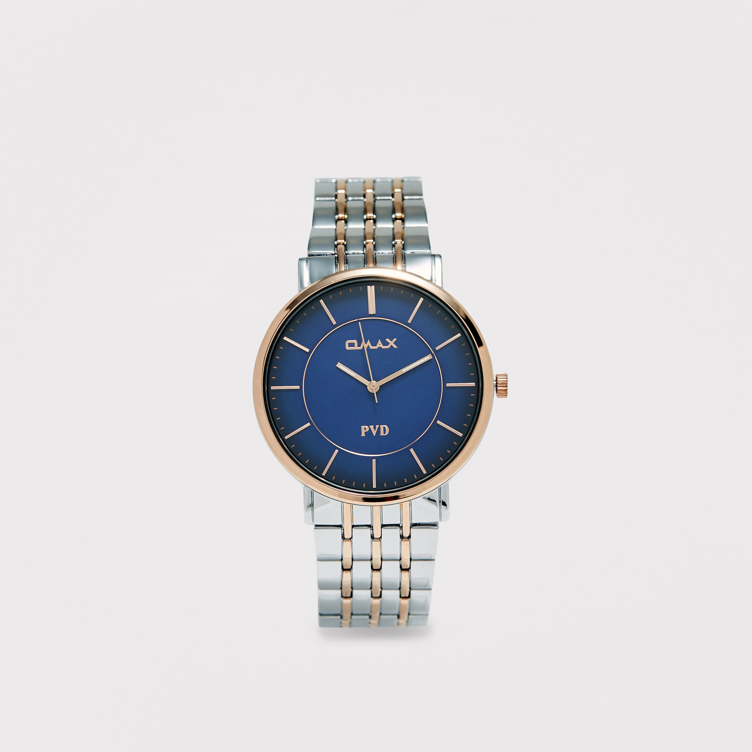 JX05P65I ساعة أنالوج بسوار جلدي بني للرجال من اوماكس-men-watchesandjewellery-watches-image-1