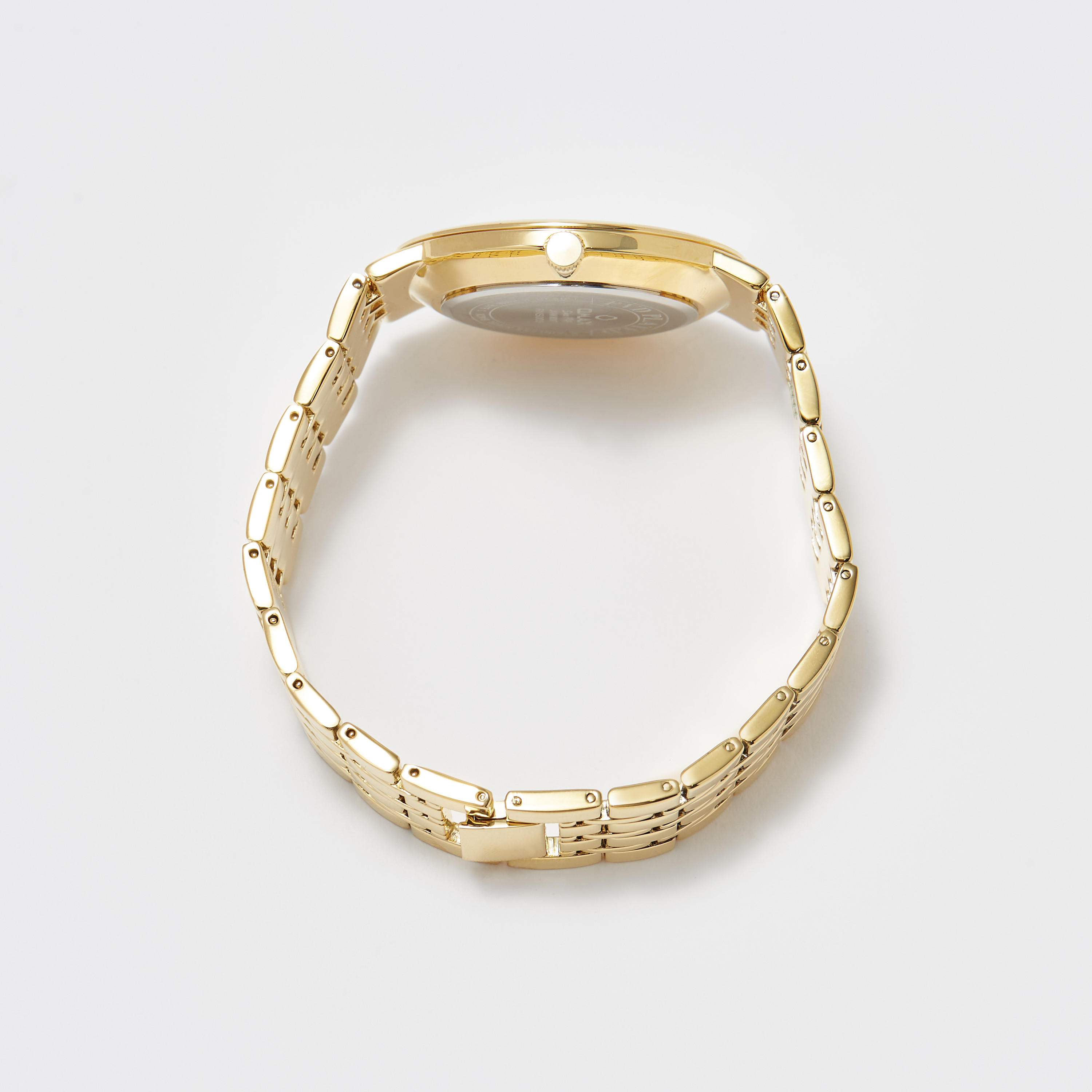ساعة يد تناظرية ذهبية بسوار ستانليس ستيل للرجال من أوماكس - 00RNS003Q007-men-watchesandjewellery-watches-image-2